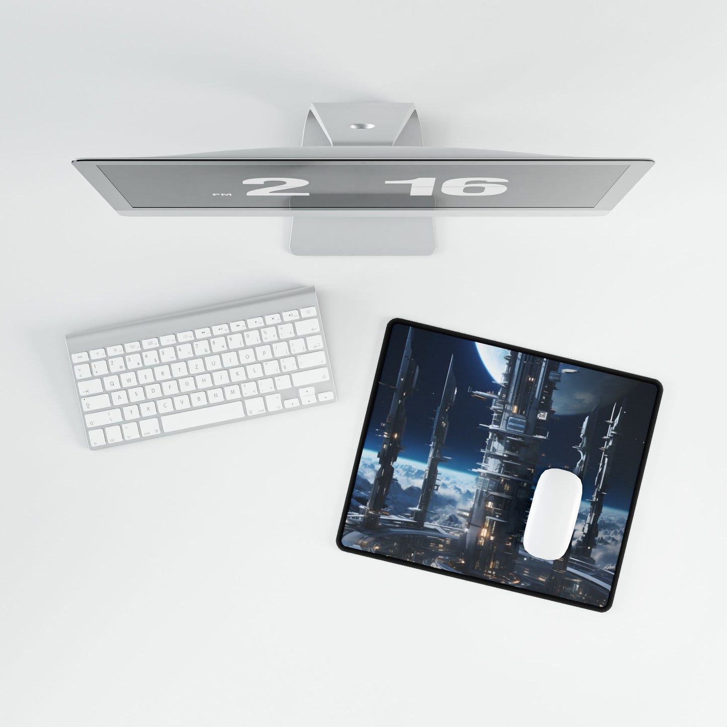 Aetherial Space Station: Isolated Horizon - Desk Mat
