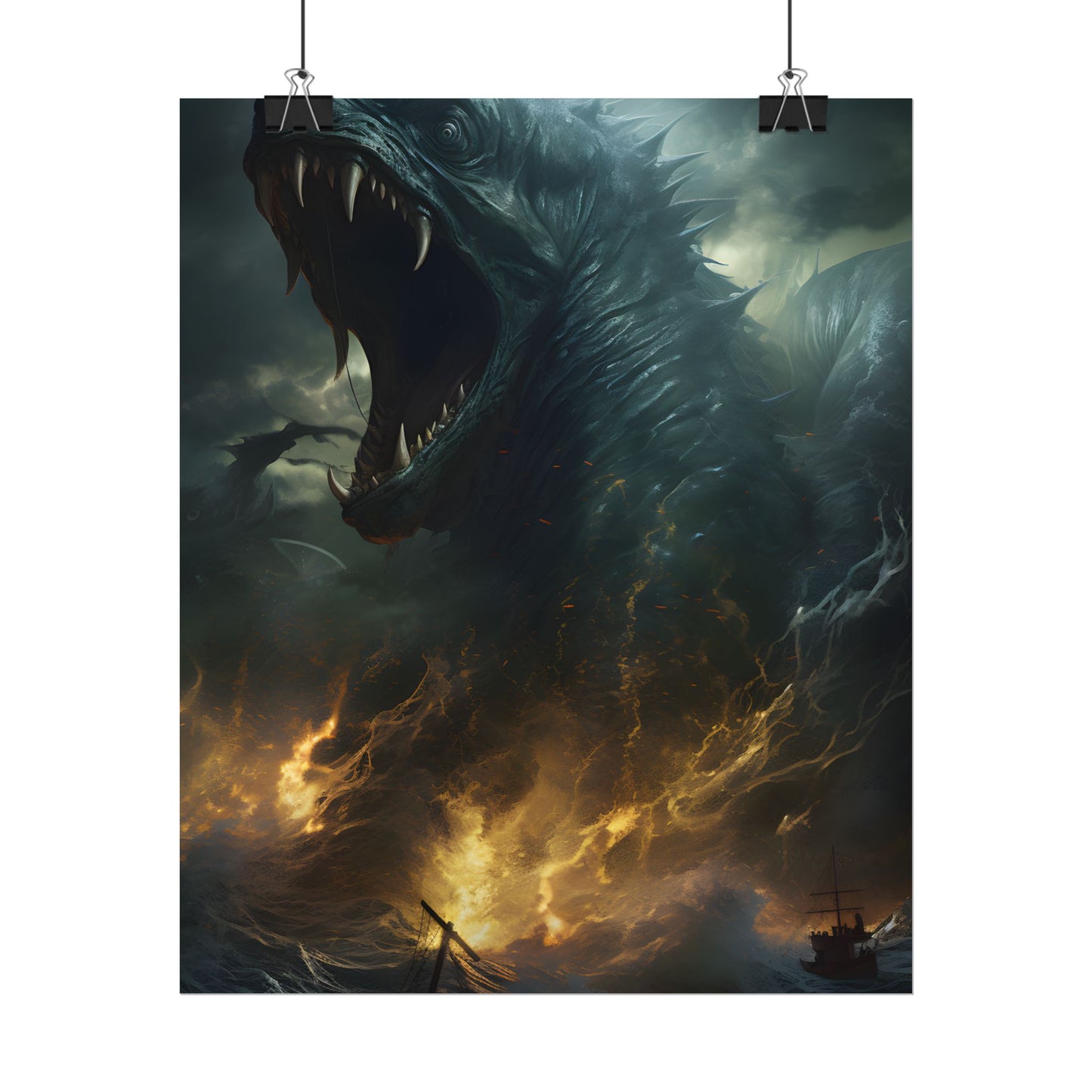 Ancient Sea Monsters: Mythical Creatures of Legend - Poster