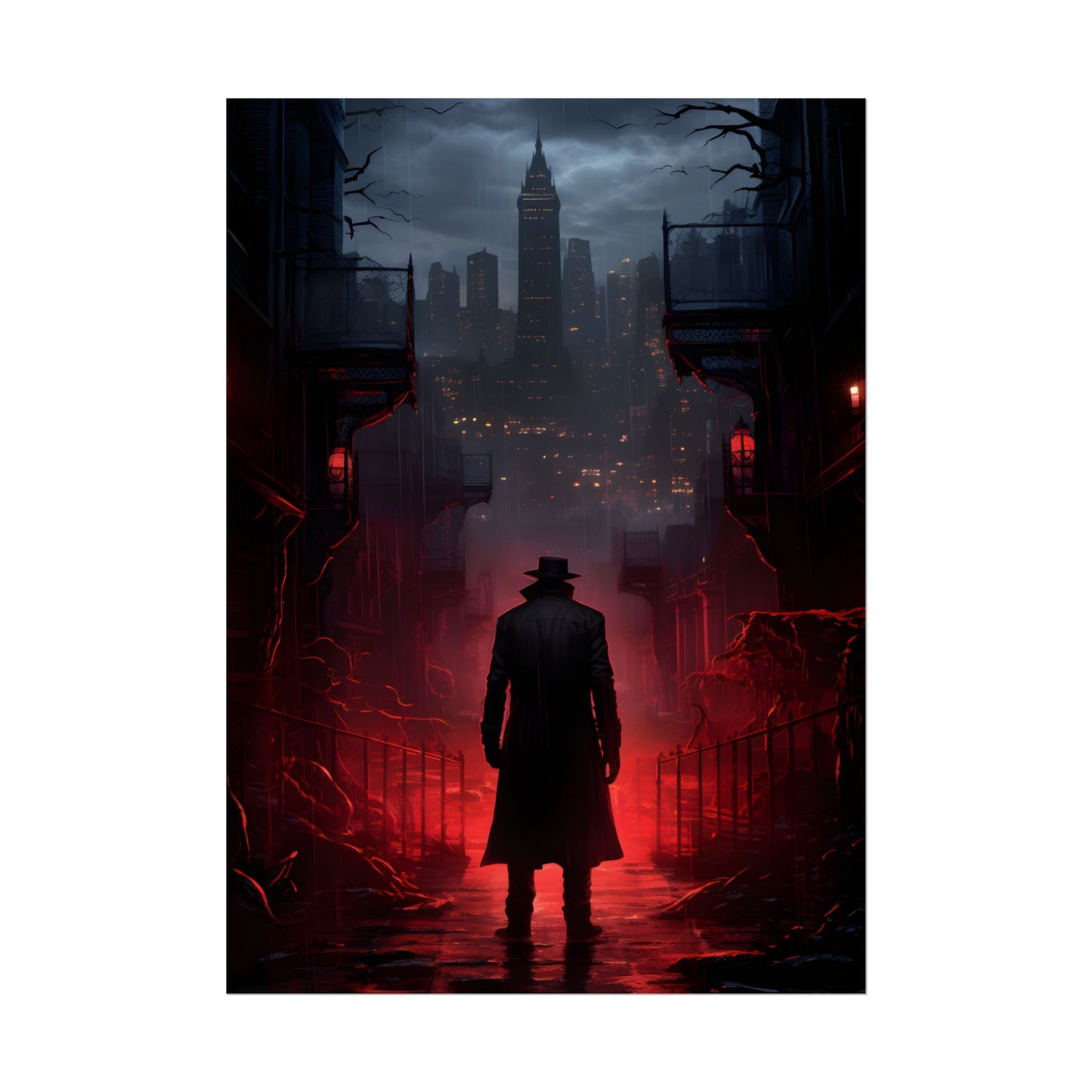 Urban Fantasy Detective: Mysterious Case - Poster