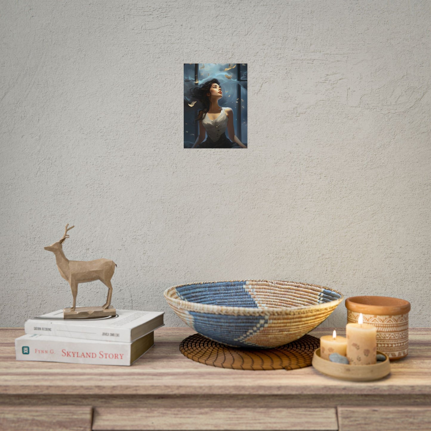Friend and Companion: Intimate Moment Digital Art - Poster