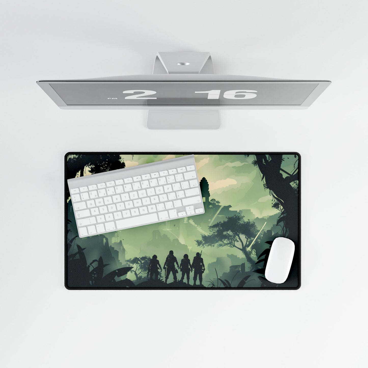 Ancient Ruins Discovery: Unveiling Hidden Secrets - Desk Mat