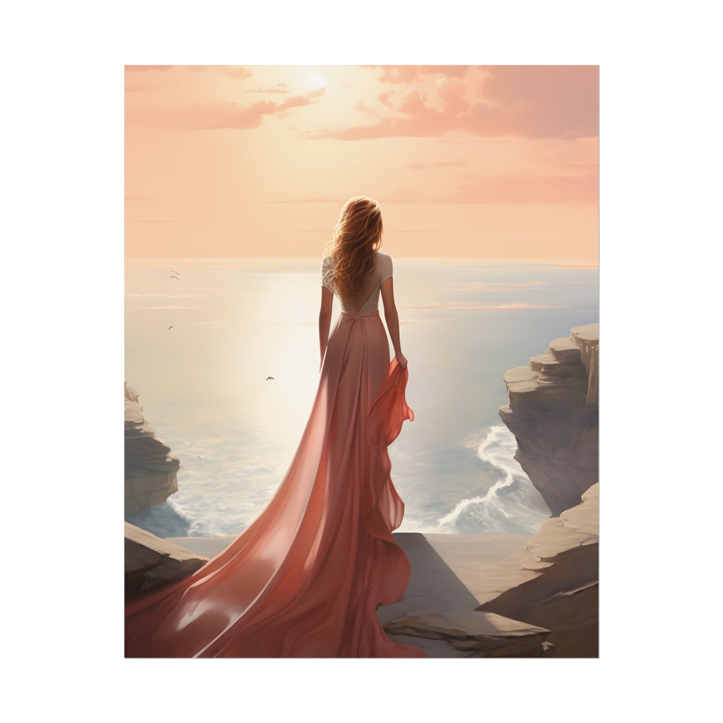 Studio Reflections: Moody Indoor Landscape - Poster