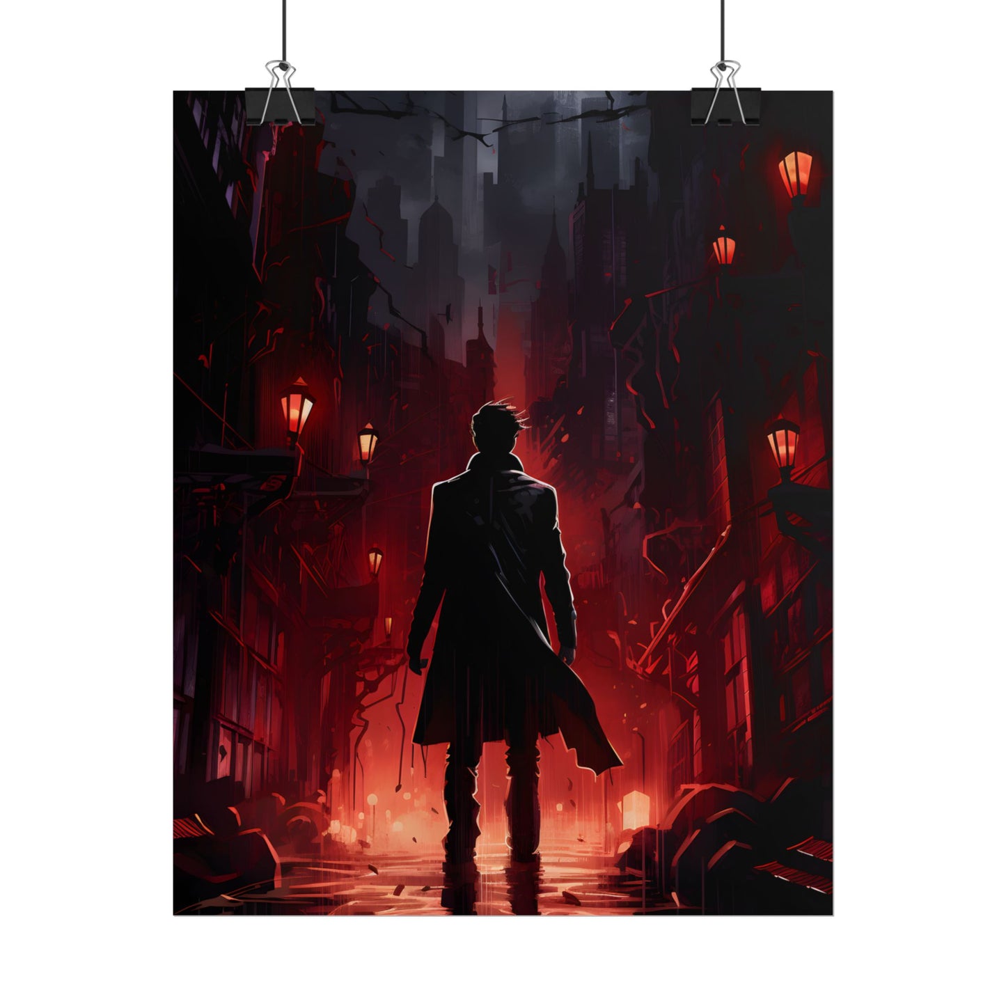 Urban Fantasy Detective: Dark City Mystery - Poster