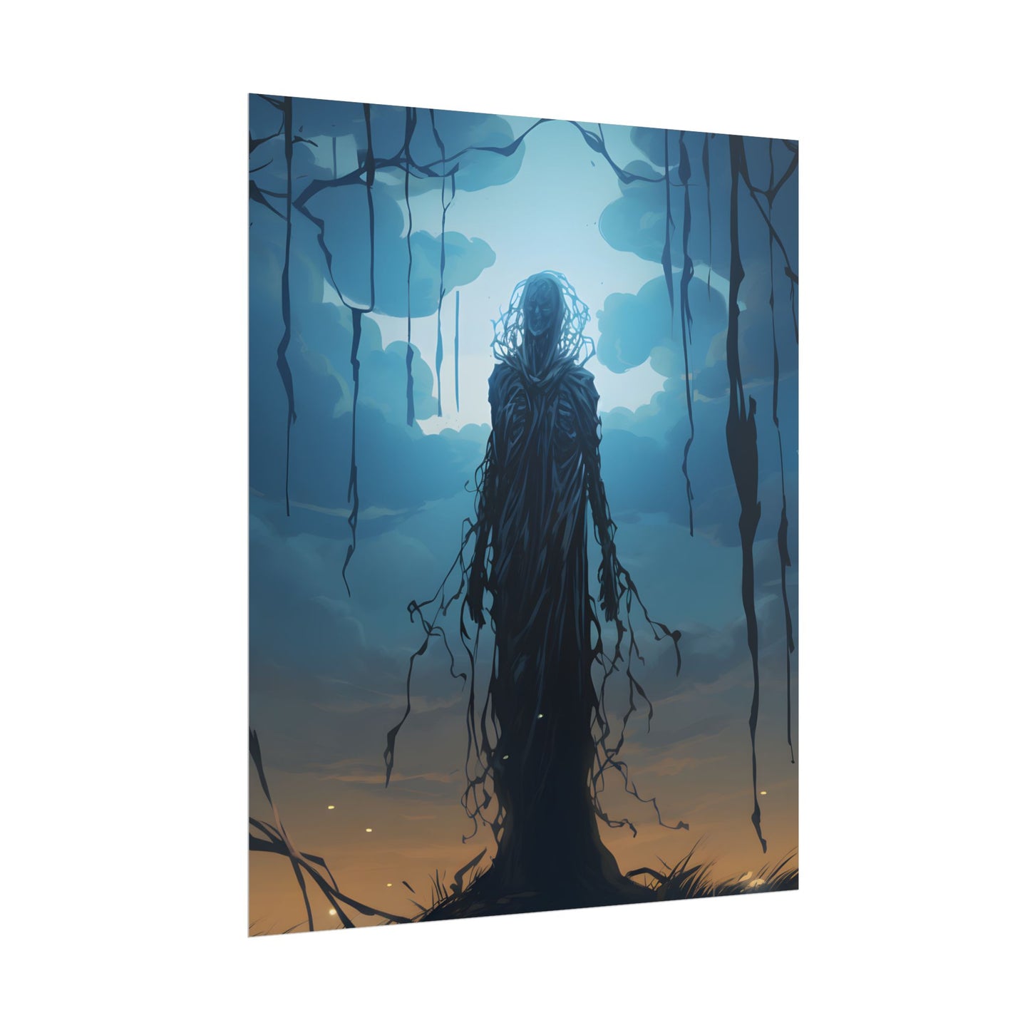Writing Utensil Artwork: Creative Expression Above Paper - Poster