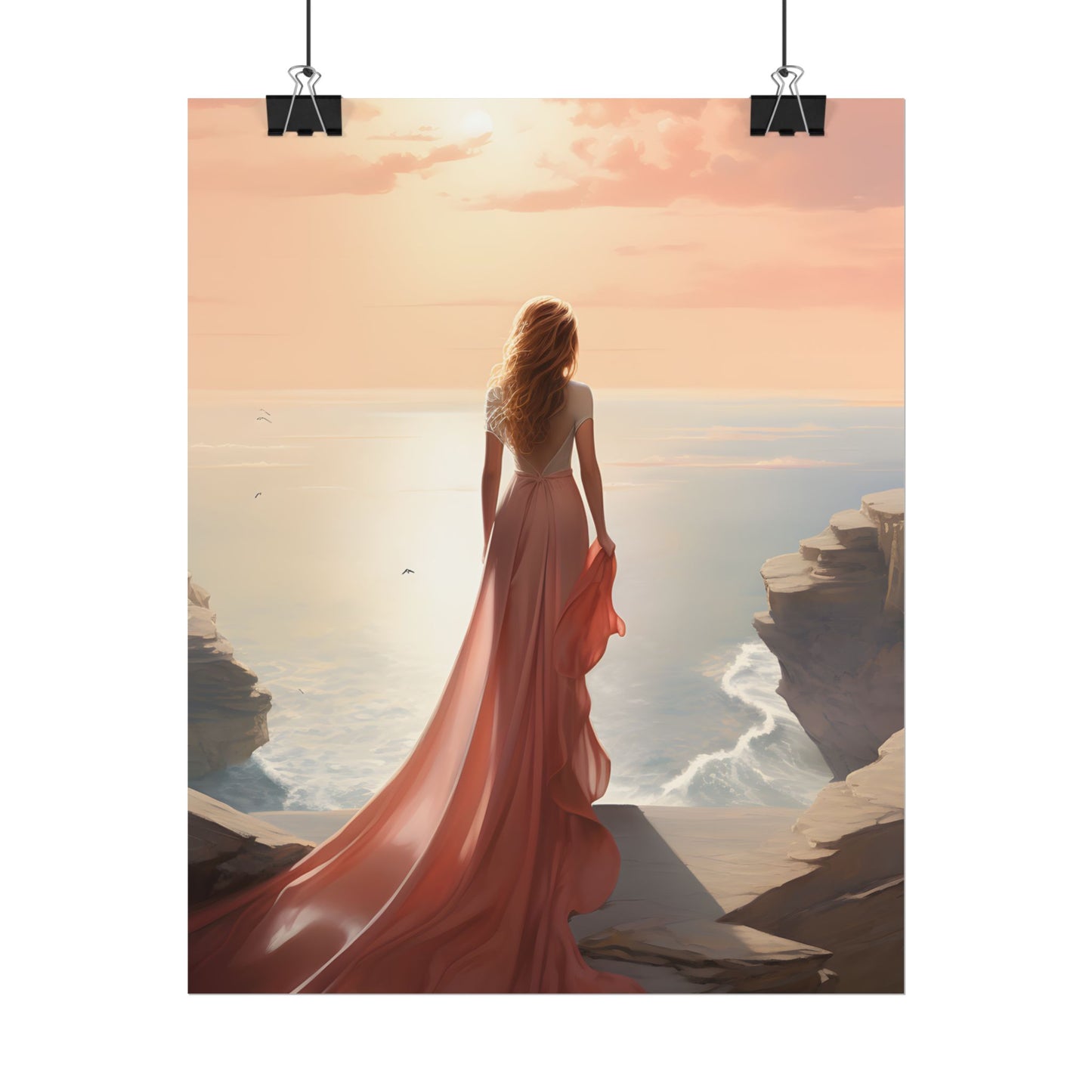 Studio Reflections: Moody Indoor Landscape - Poster