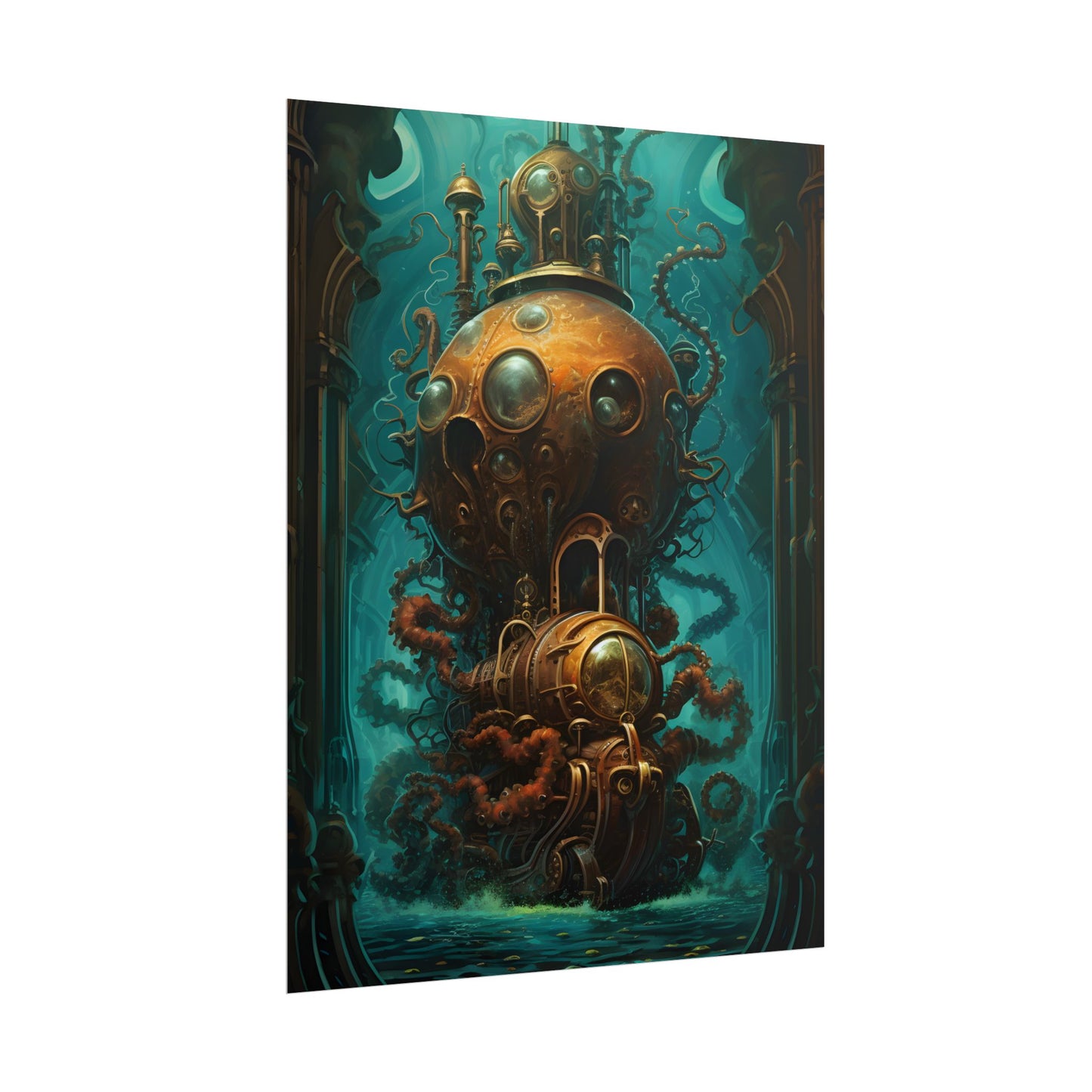 Underwater Steampunk Odyssey: A Captain Nemos Adventure - Poster