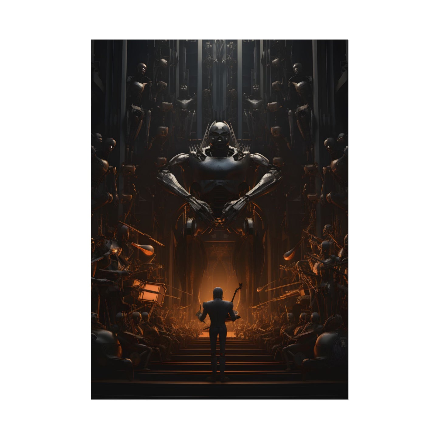 Robot Symphony: 6 Sentient Robots in Perfect Harmony - Poster