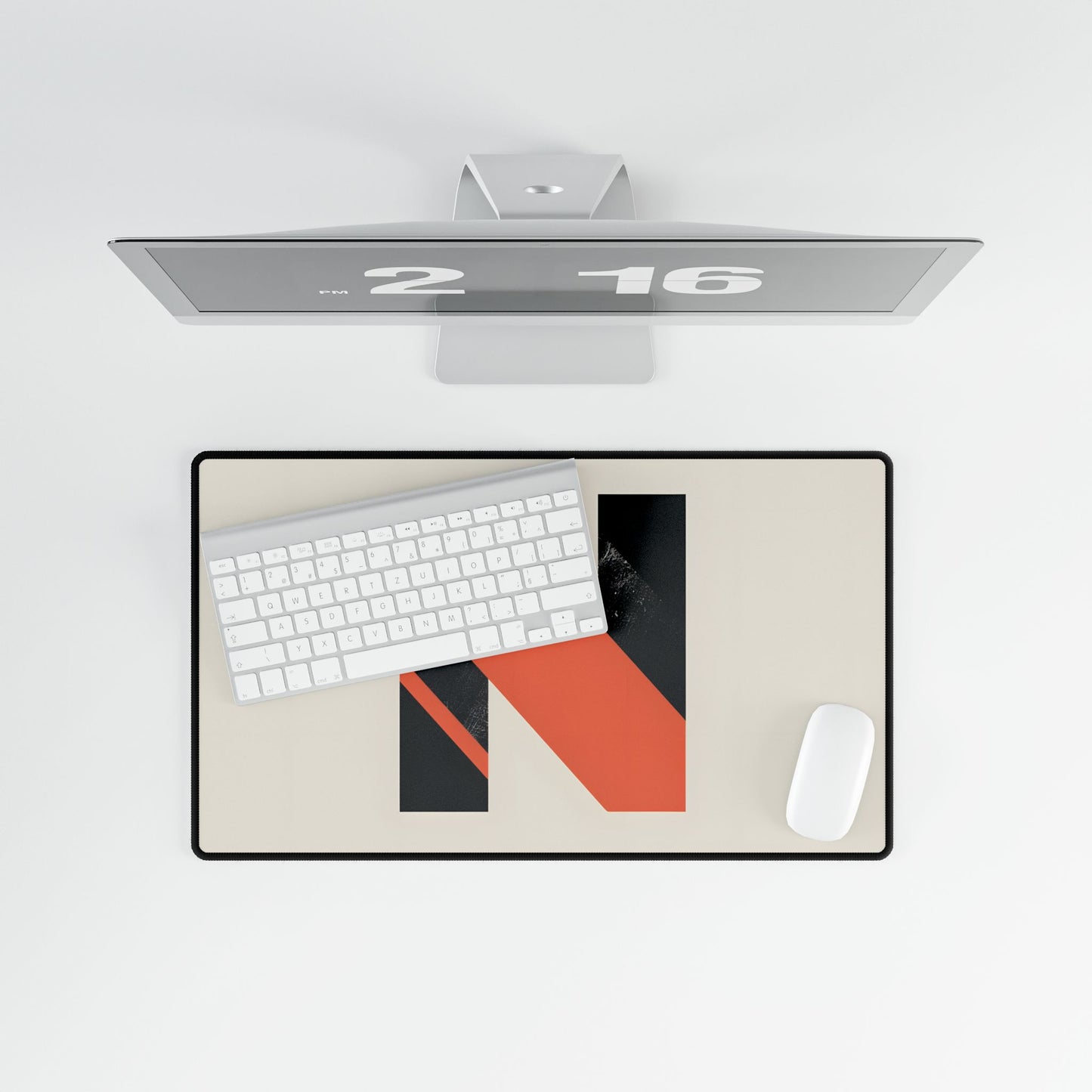 Modern Minimalist Poster: Bold Typography in Batch 1 - Desk Mat