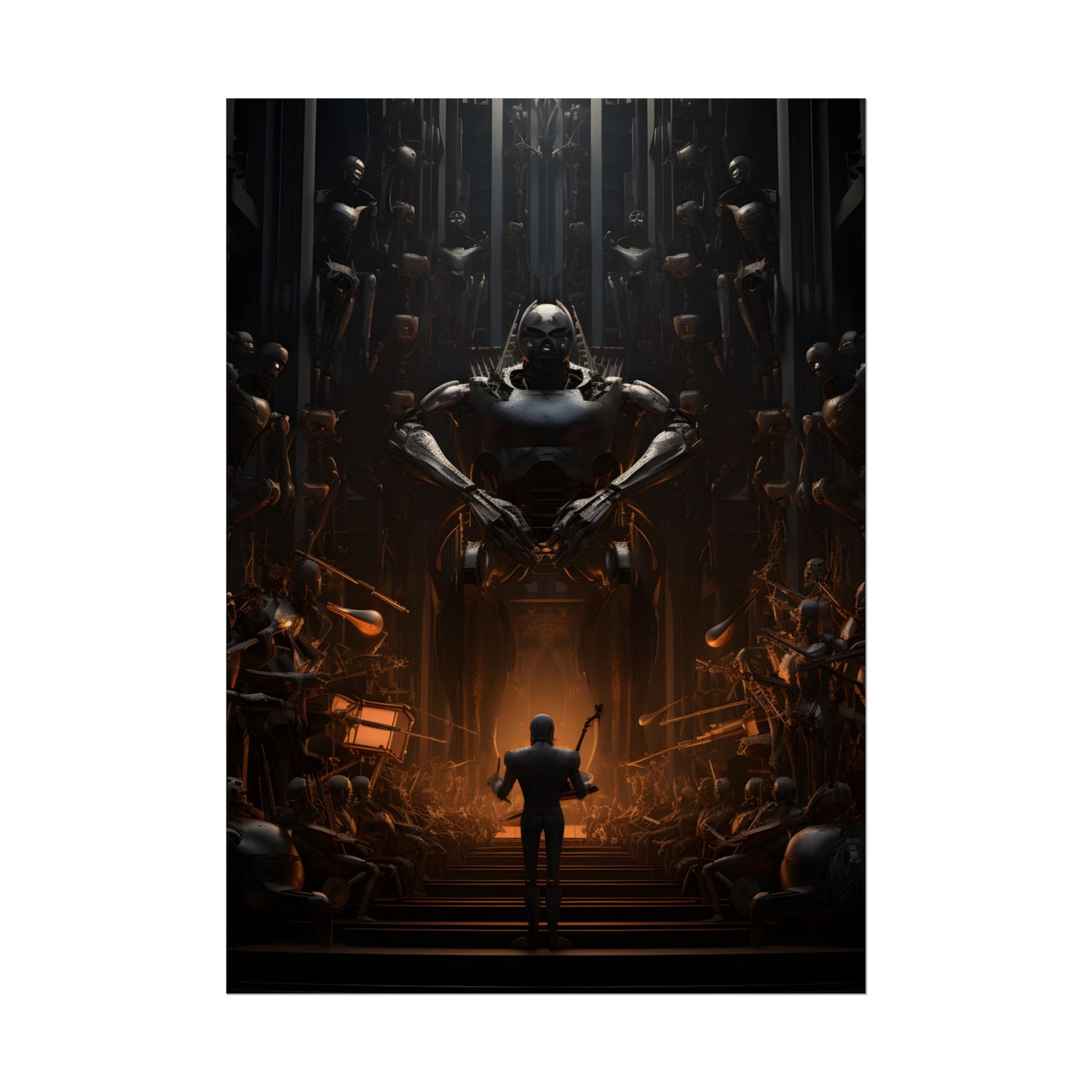 Robot Symphony: 6 Sentient Robots in Perfect Harmony - Poster