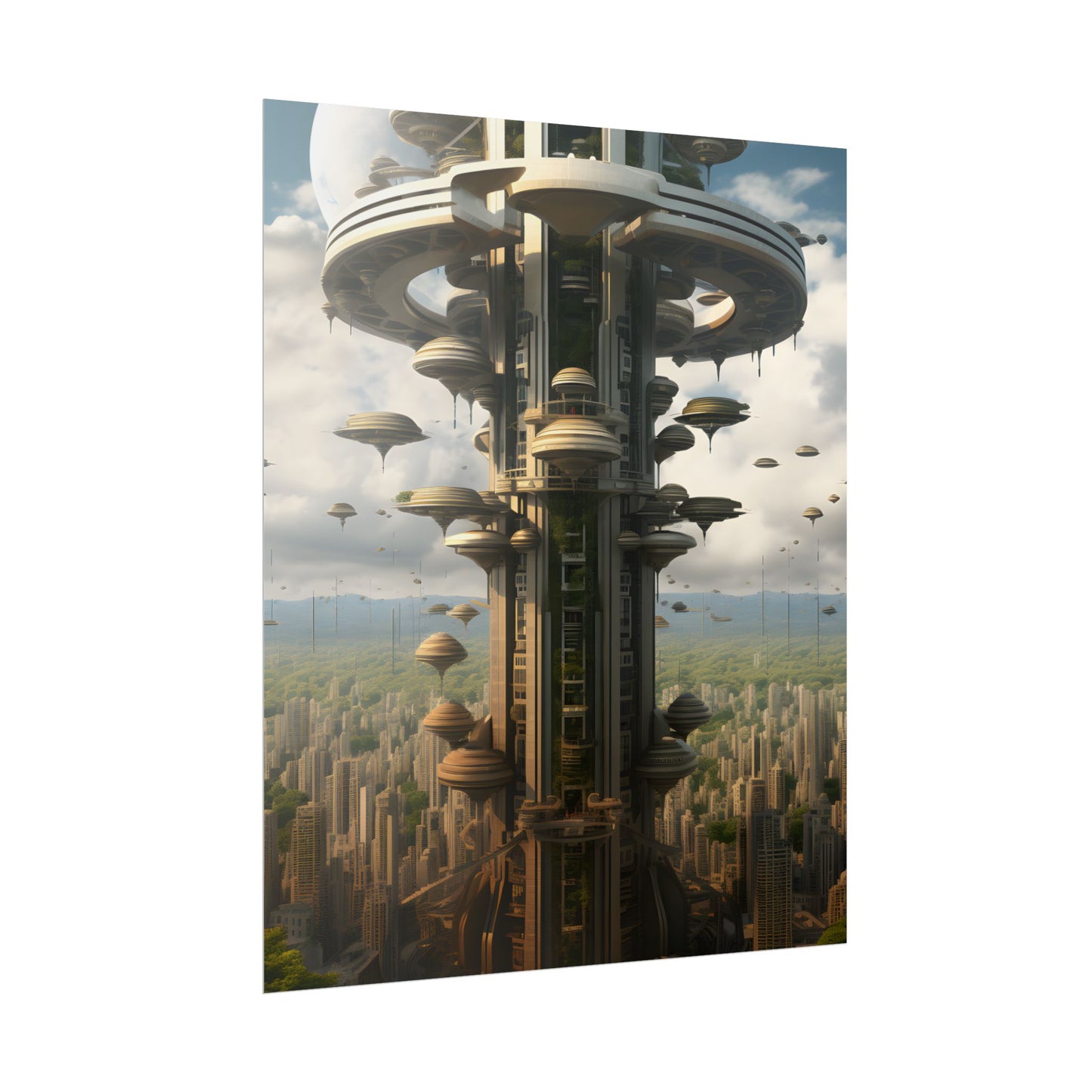 Dystopian Utopia Night: Community in City Public Space - Poster