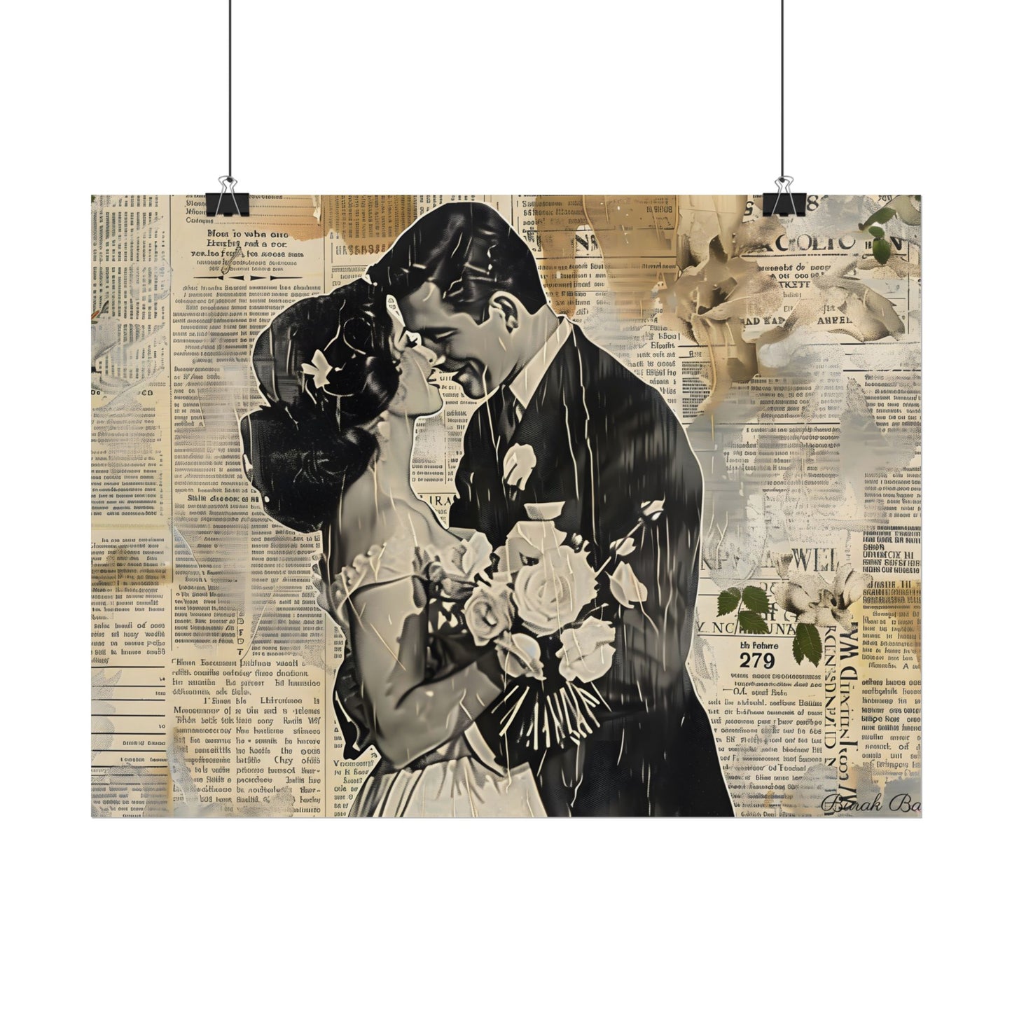 Vintage Romantic Couples: Whispers from the Past - Poster