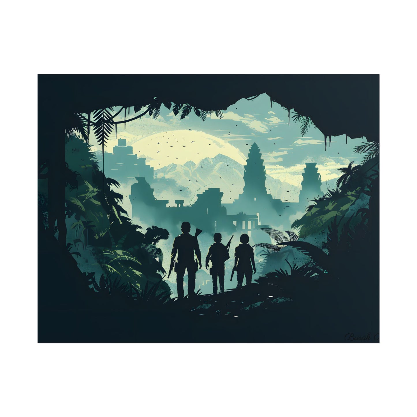 Adventurous Pair: Heroes by Side - Poster