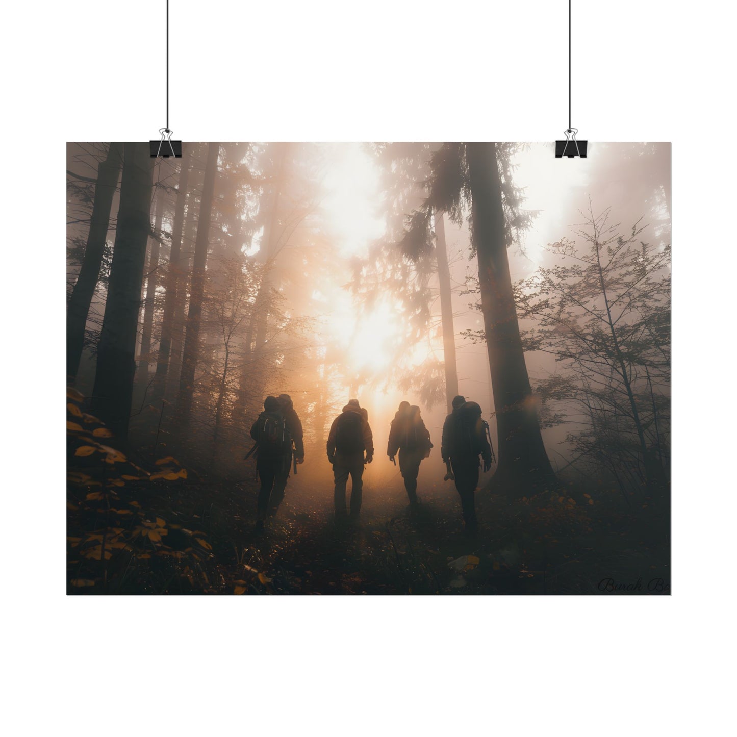 Adventure Through The Mysterious Forest: Group Expedition - Poster