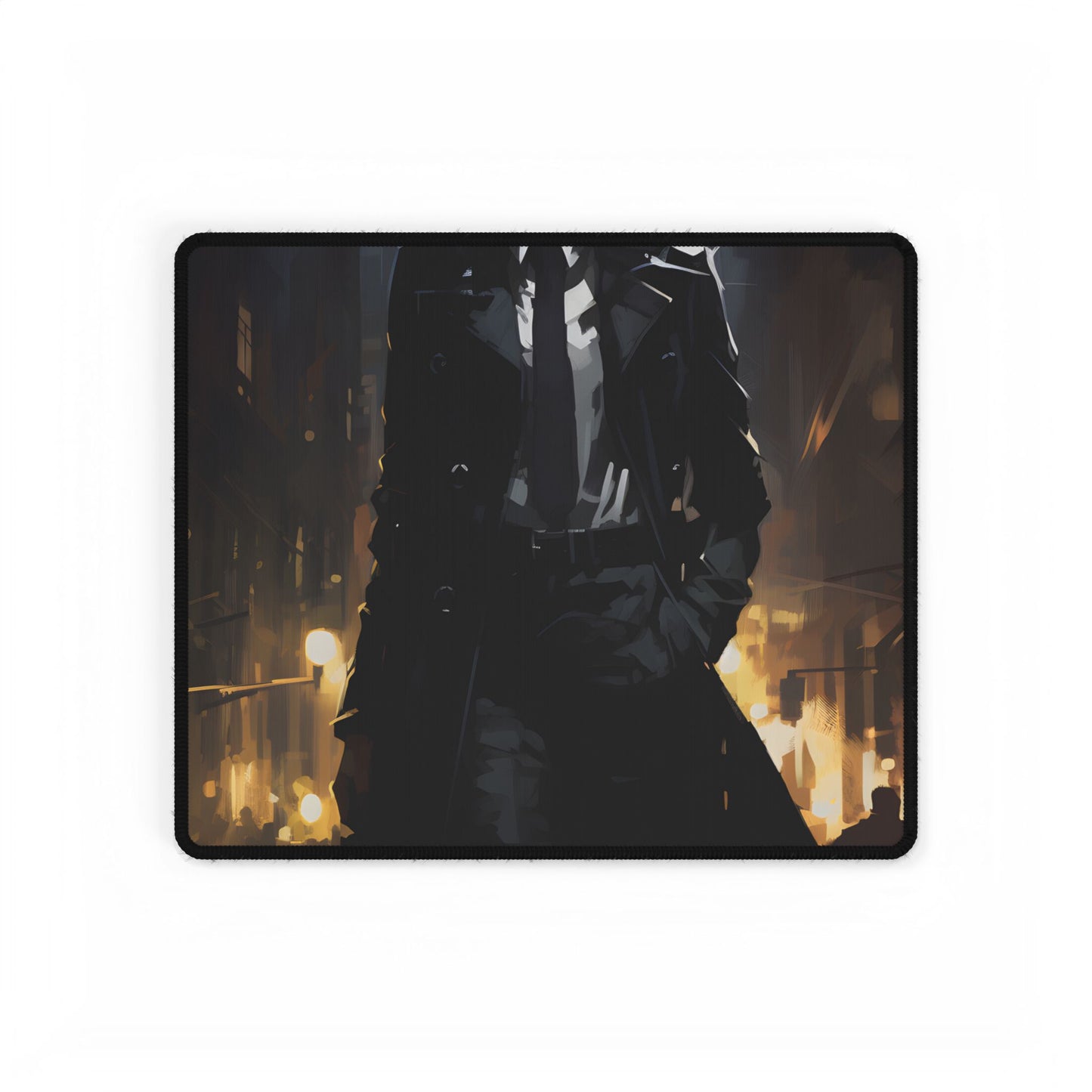 Urban Fantasy Detective: Mystery in City Streets - Desk Mat