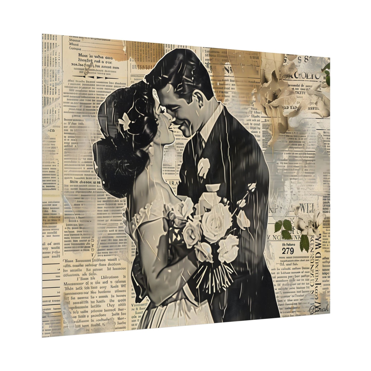 Vintage Romantic Couples: Whispers from the Past - Poster