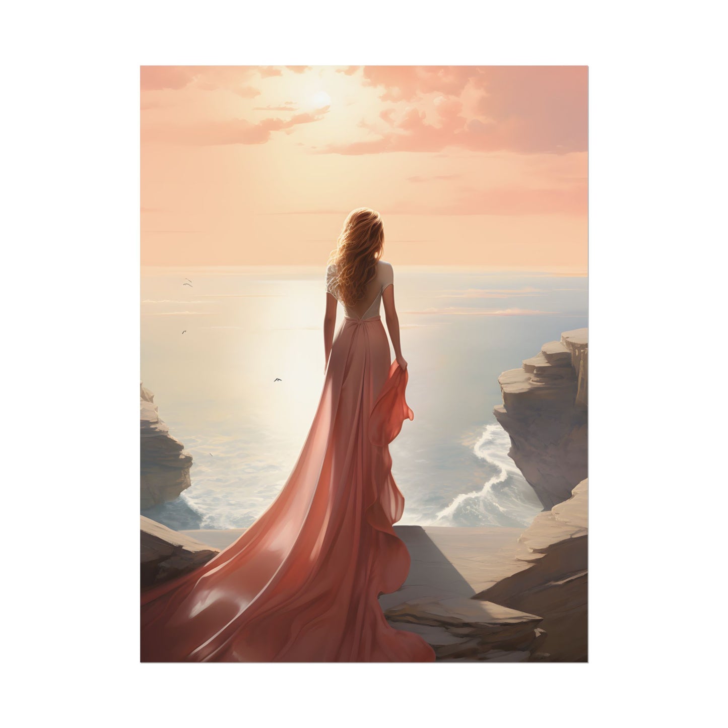 Studio Reflections: Moody Indoor Landscape - Poster
