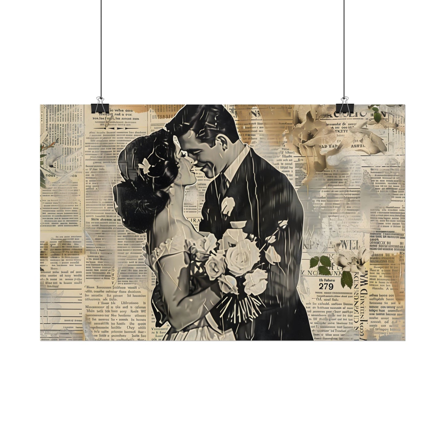 Vintage Romantic Couples: Whispers from the Past - Poster