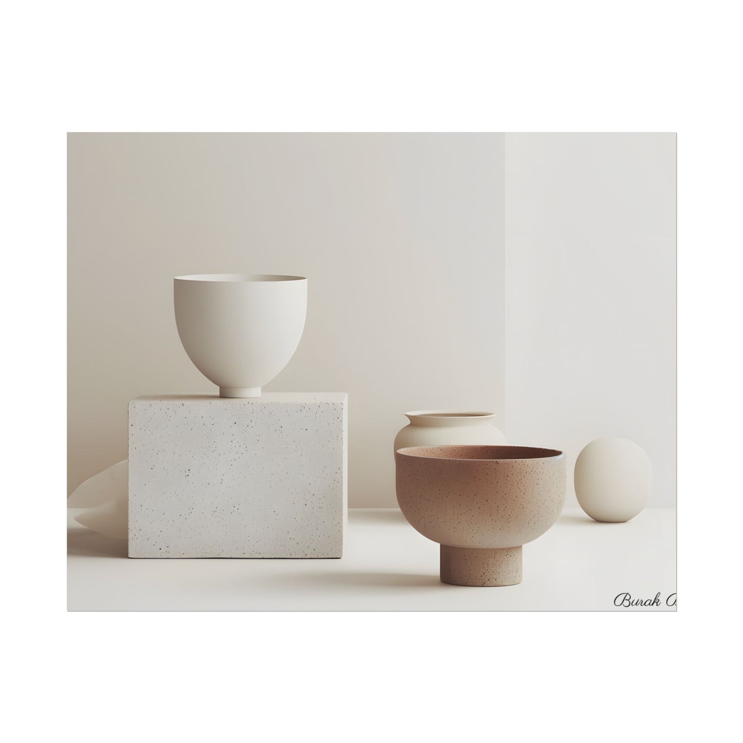 Minimalist Modern Geometry: Artwork Design Product - Poster