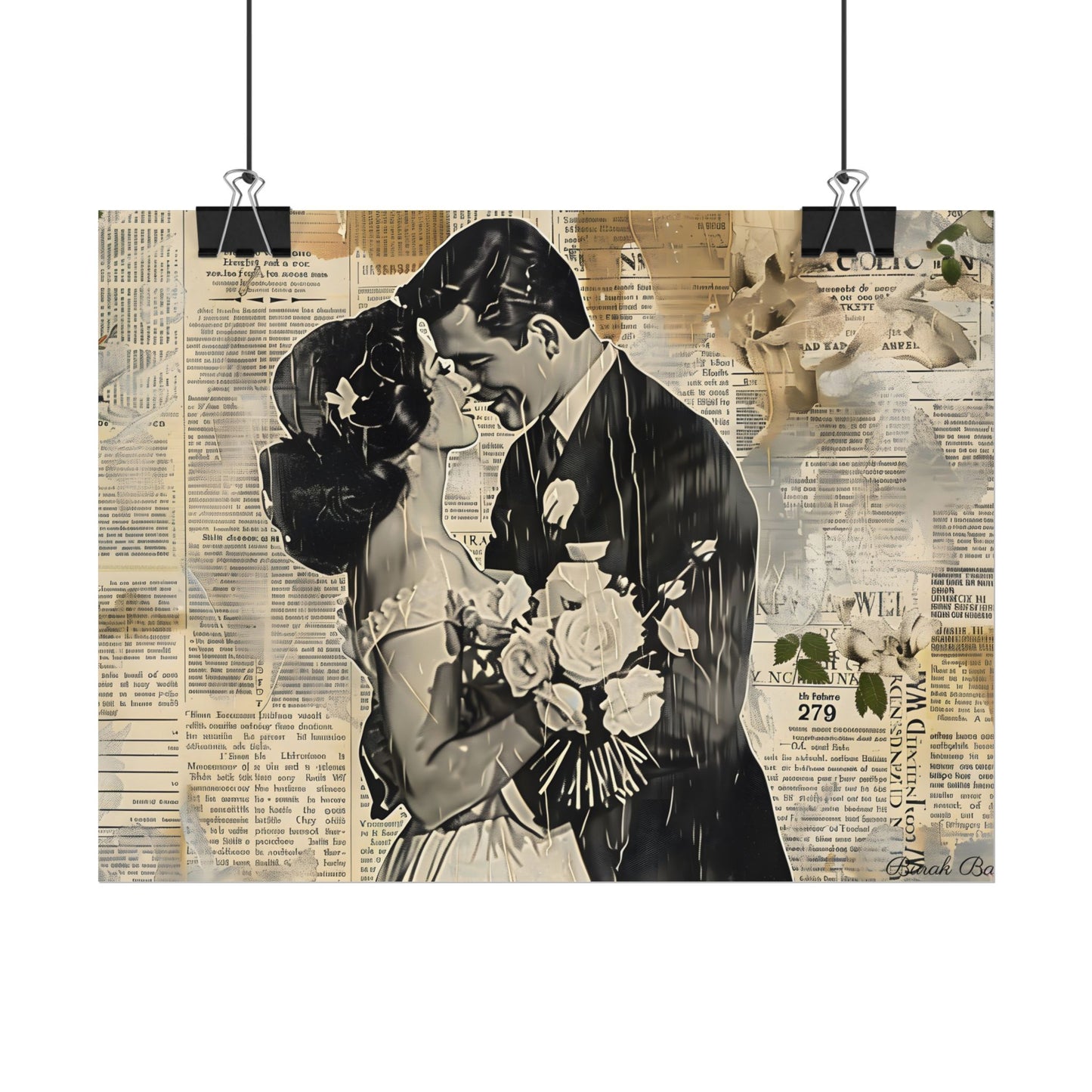 Vintage Romantic Couples: Whispers from the Past - Poster