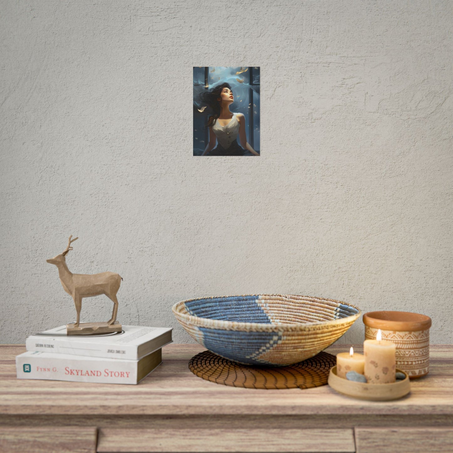 Friend and Companion: Intimate Moment Digital Art - Poster