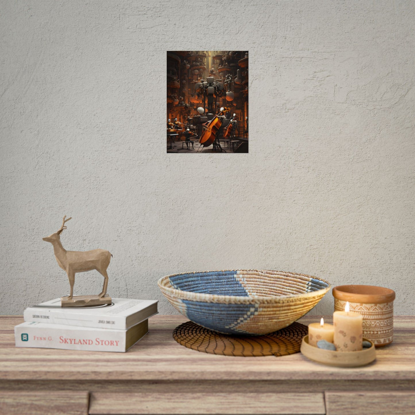 6 Sentient Robot Musicians: A Symphony of Artistic Expression - Poster