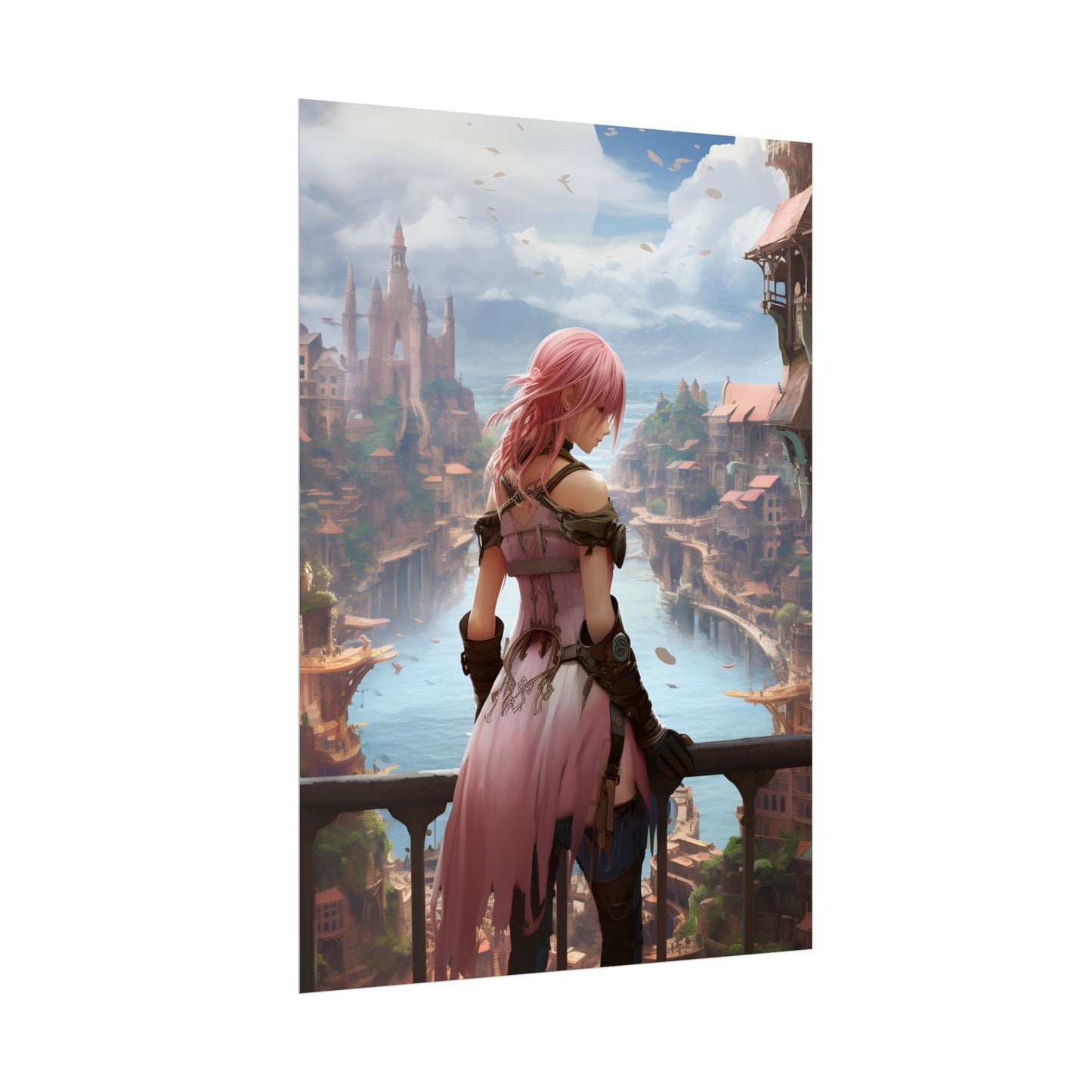 Anime Birds in Flight: Detailed Feathered Friends - Poster