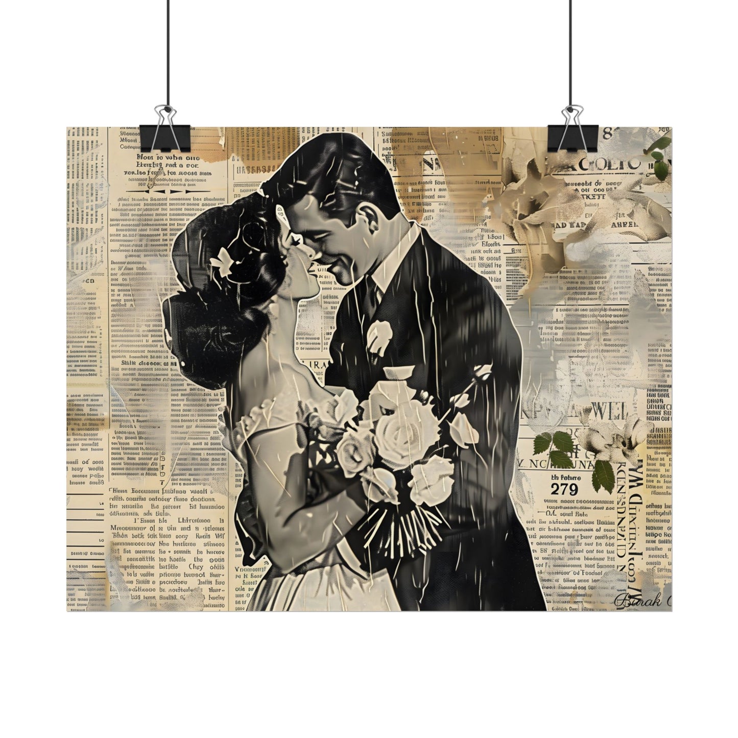 Vintage Romantic Couples: Whispers from the Past - Poster