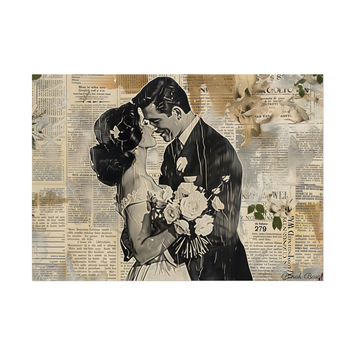 Vintage Romantic Couples: Whispers from the Past - Poster