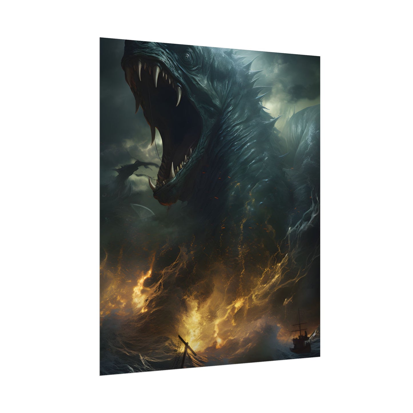 Ancient Sea Monsters: Mythical Creatures of Legend - Poster