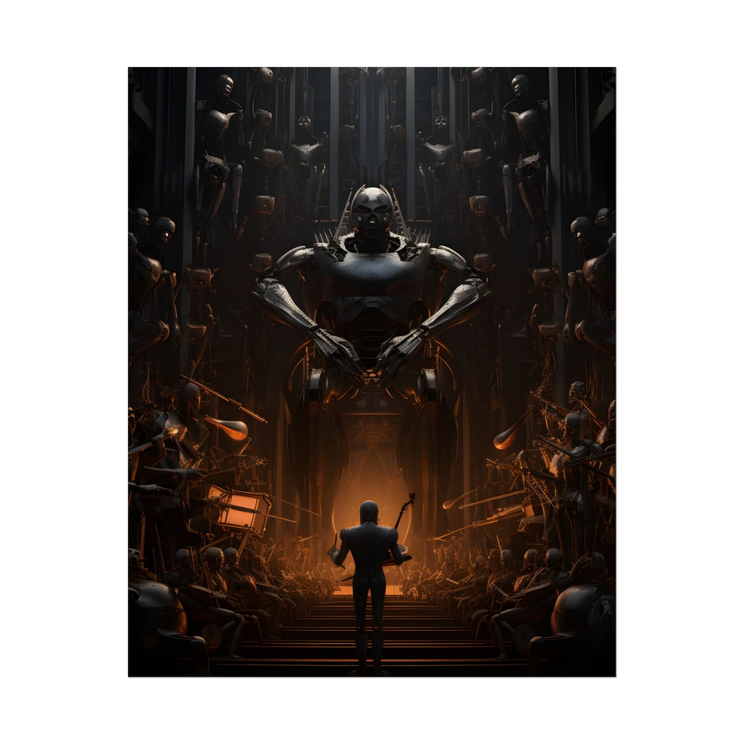 Robot Symphony: 6 Sentient Robots in Perfect Harmony - Poster