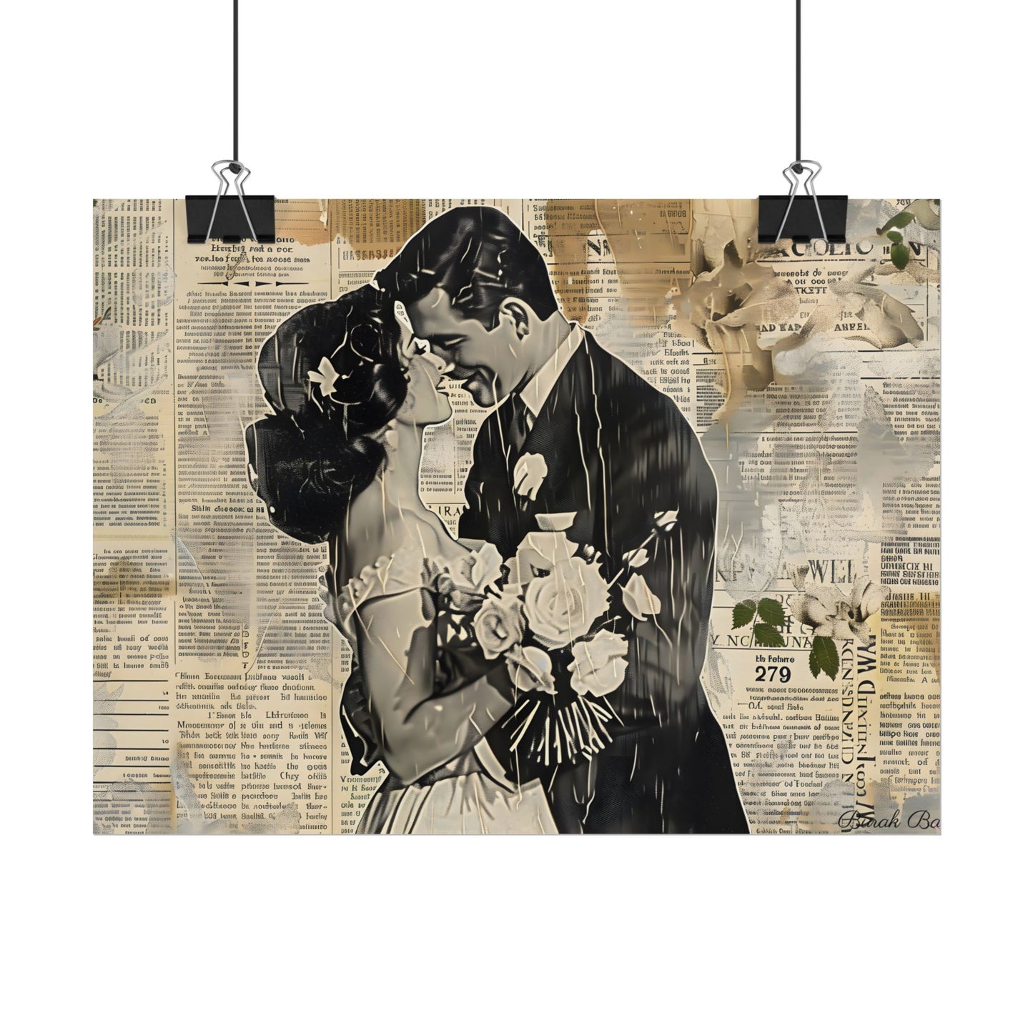 Vintage Romantic Couples: Whispers from the Past - Poster
