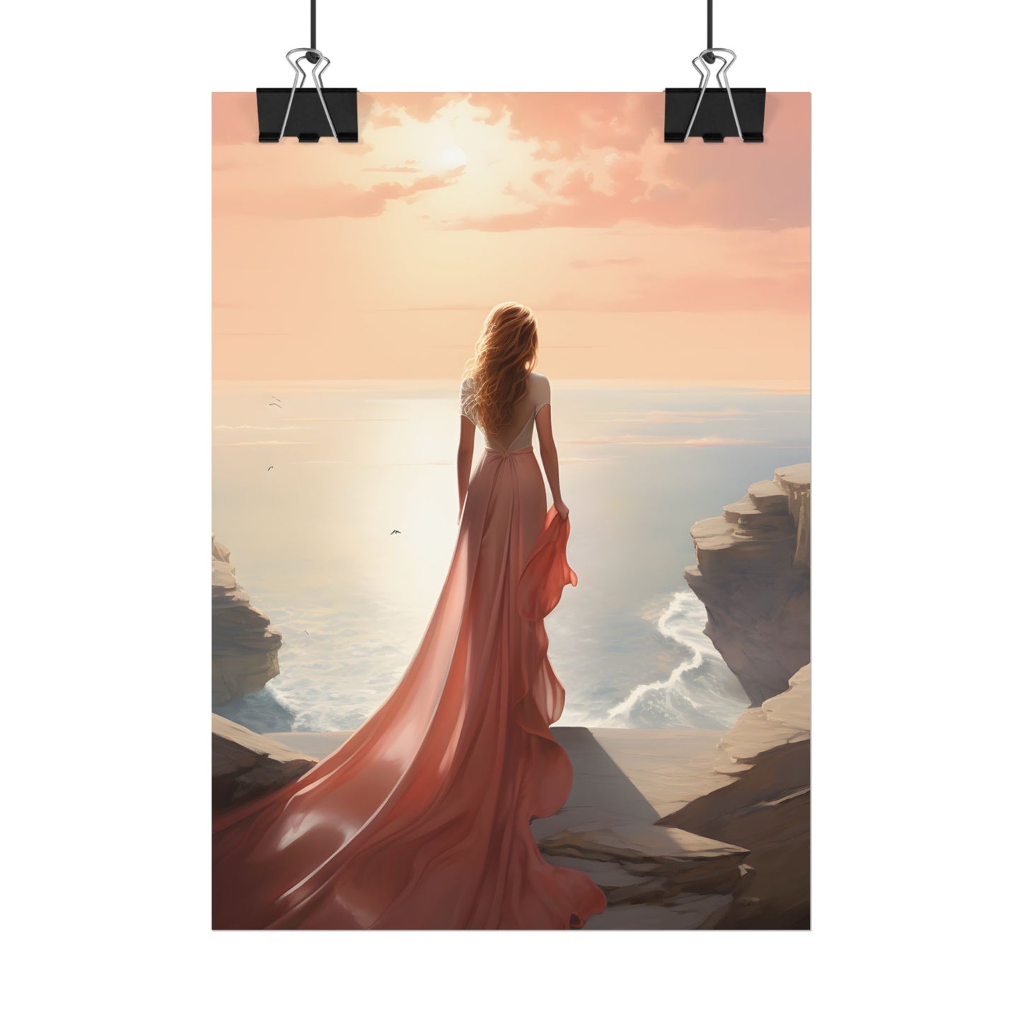 Studio Reflections: Moody Indoor Landscape - Poster