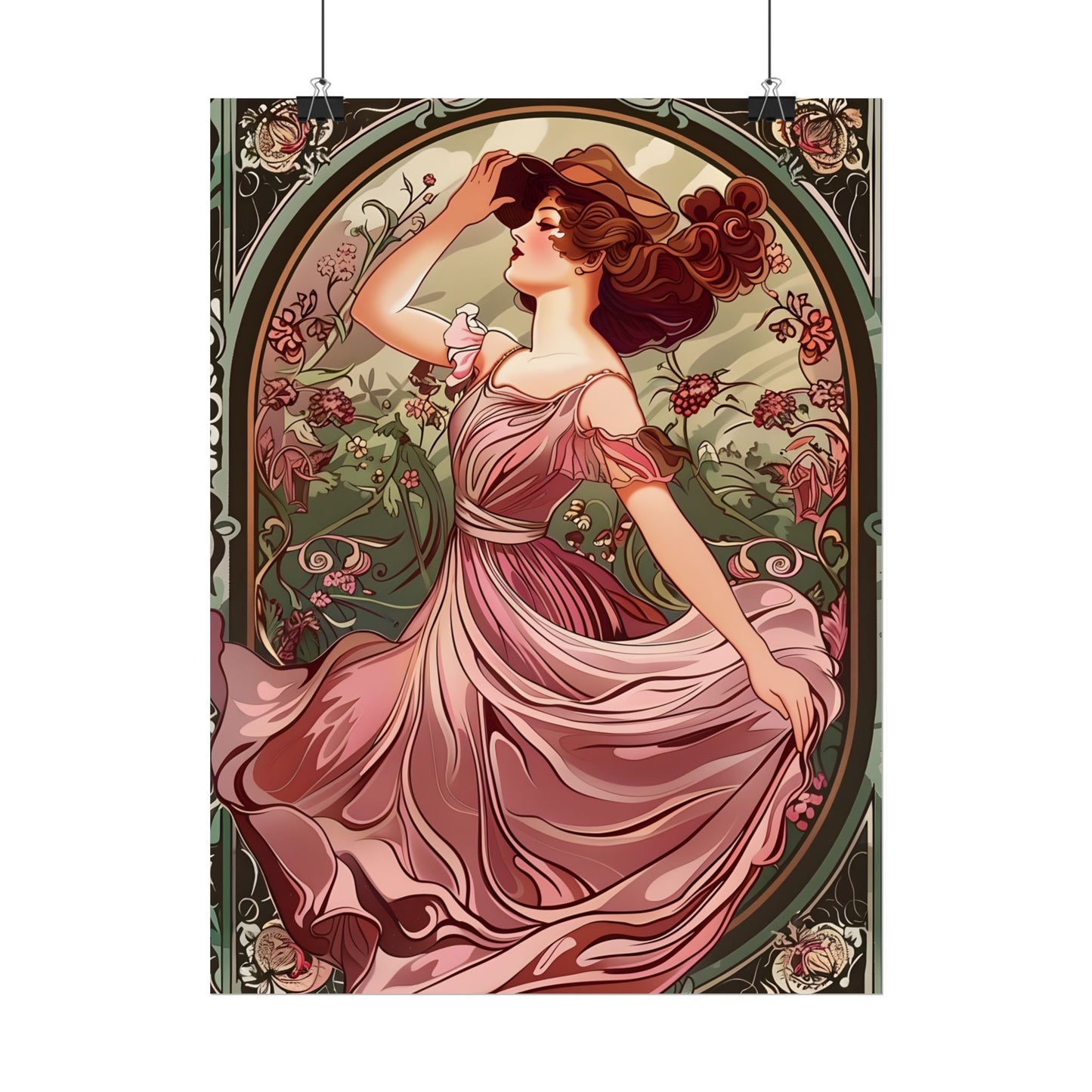 Vintage Art Nouveau BATCH Poster: Limited Edition Design - Poster