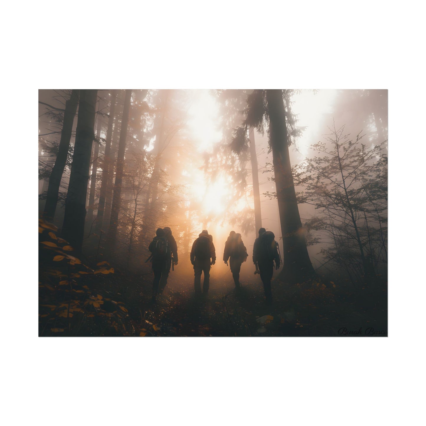 Adventure Through The Mysterious Forest: Group Expedition - Poster