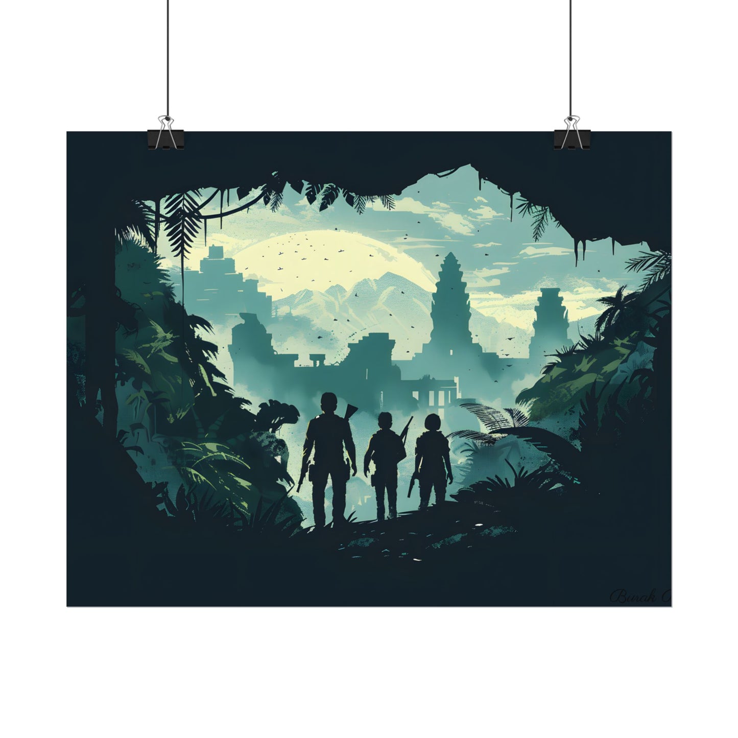 Adventurous Pair: Heroes by Side - Poster