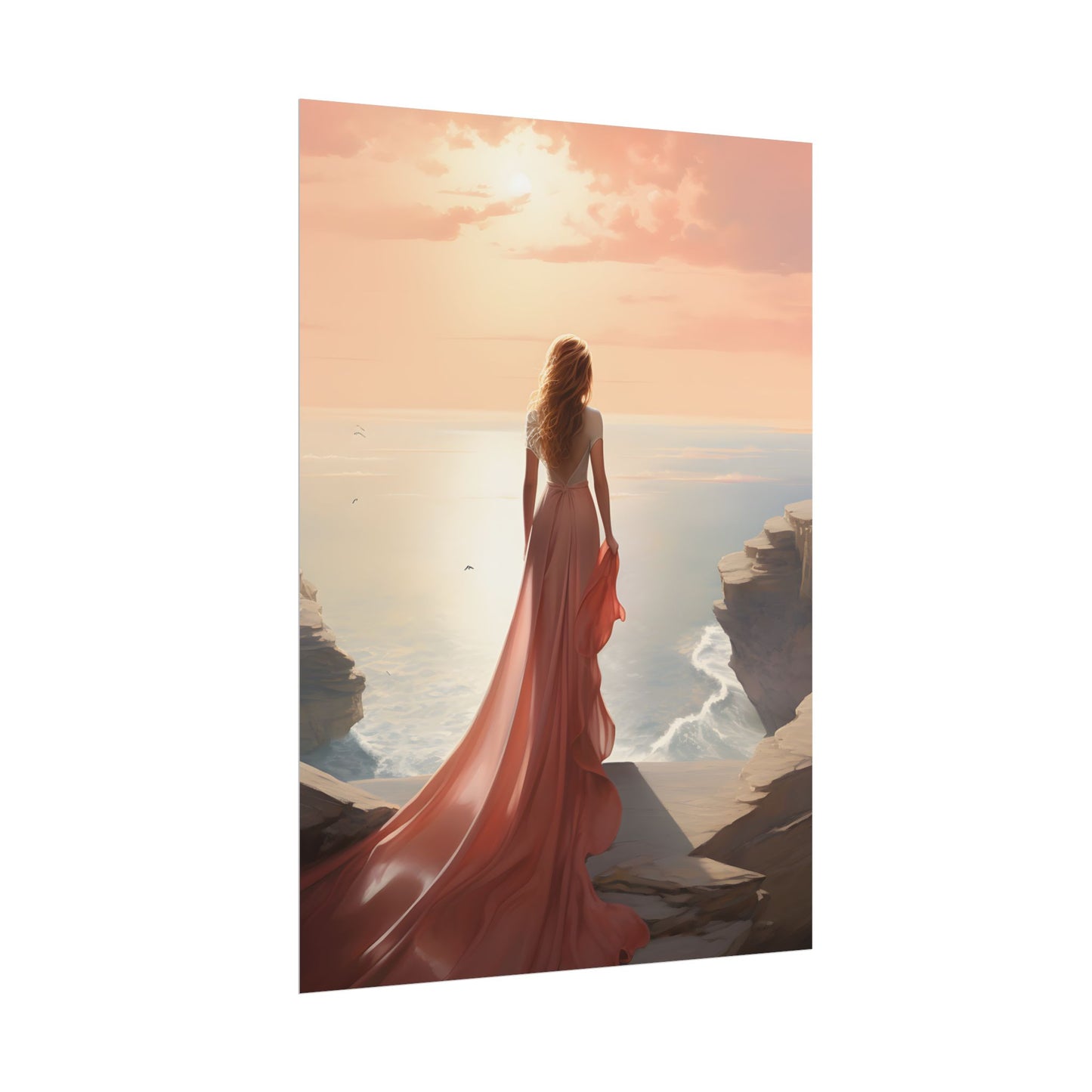 Studio Reflections: Moody Indoor Landscape - Poster