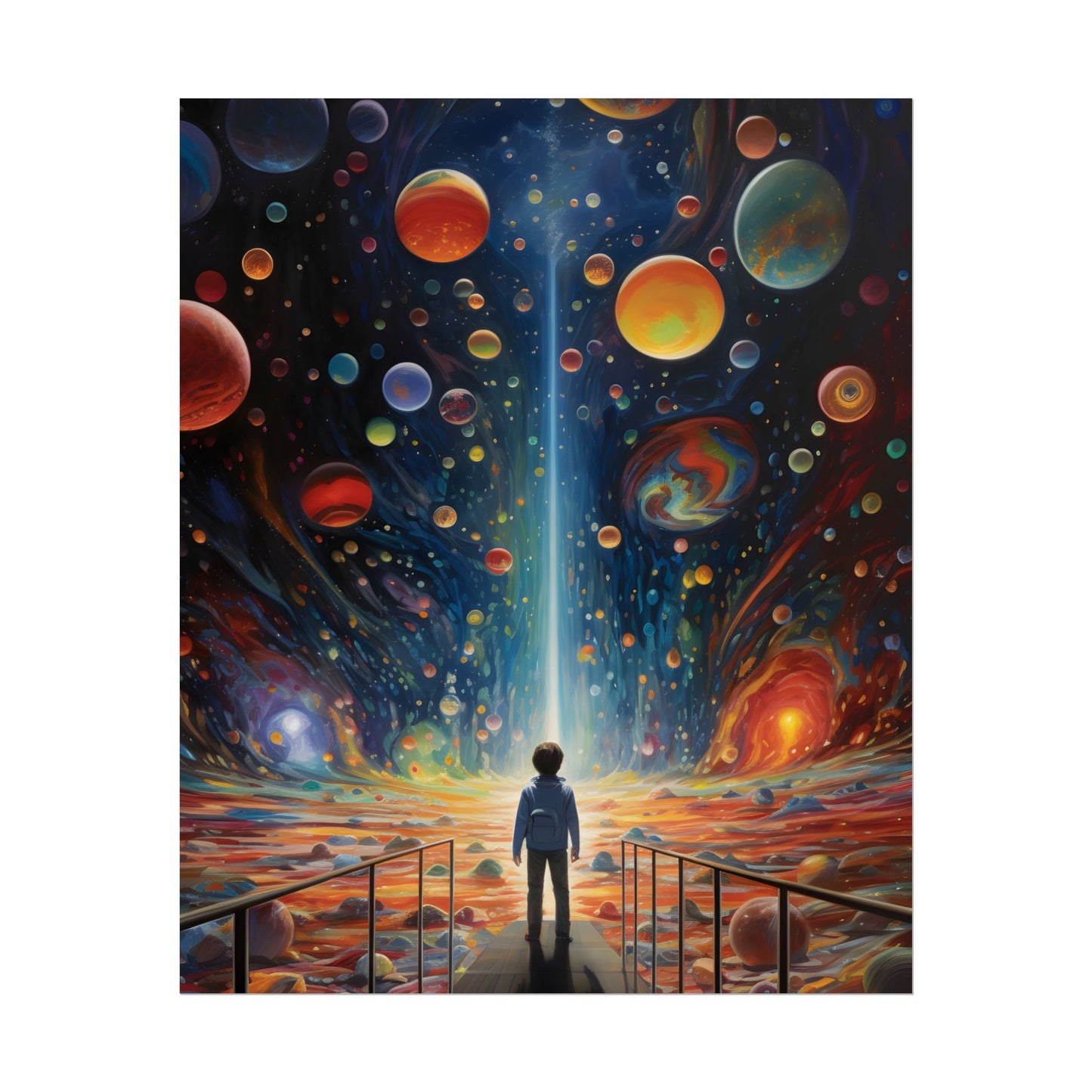 Stellar Gallery: Wide Angle Wonder - Poster