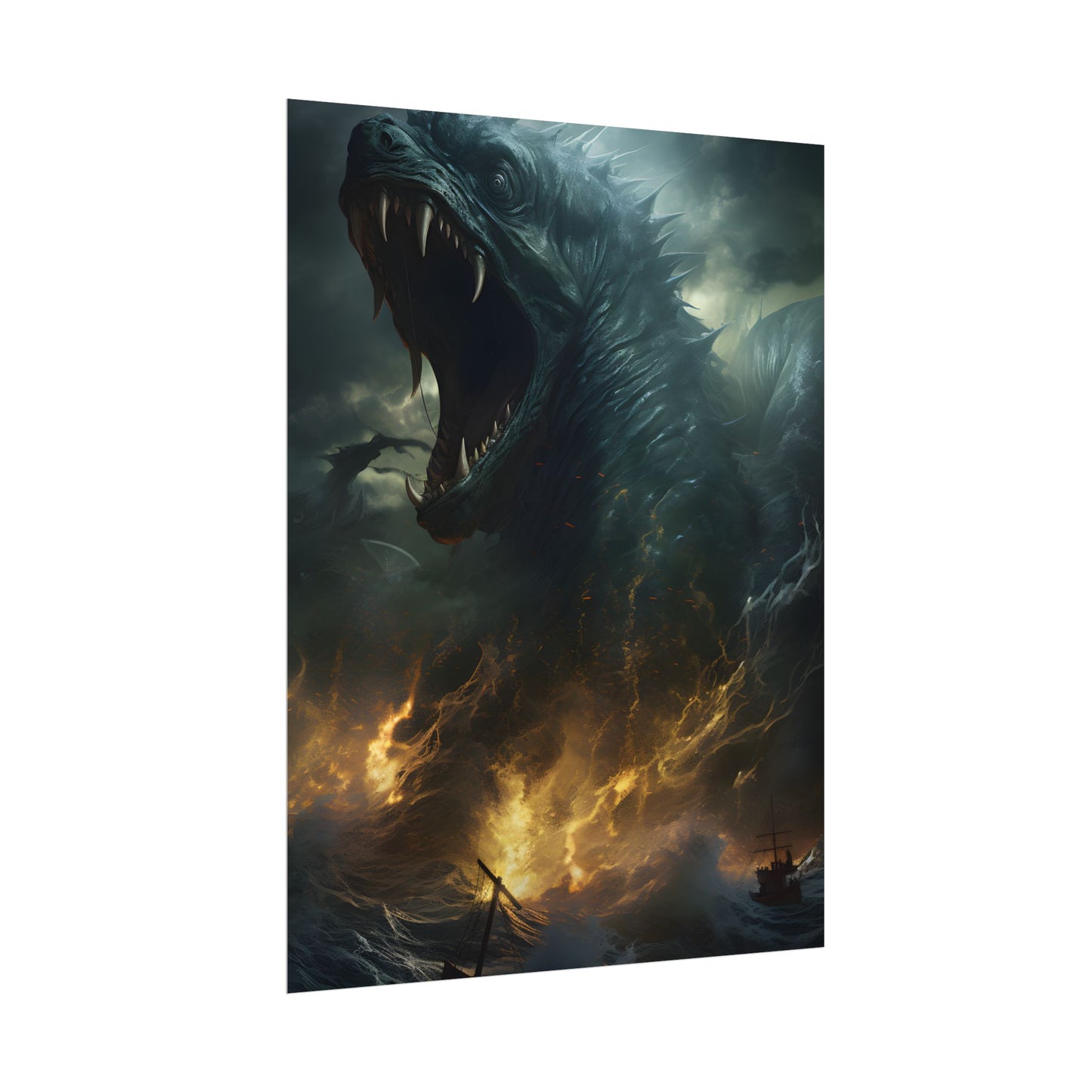 Ancient Sea Monsters: Mythical Creatures of Legend - Poster