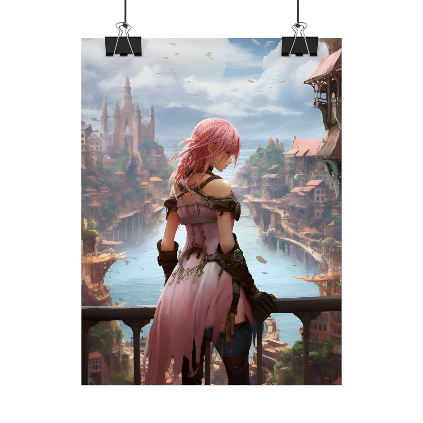 Anime Birds in Flight: Detailed Feathered Friends - Poster