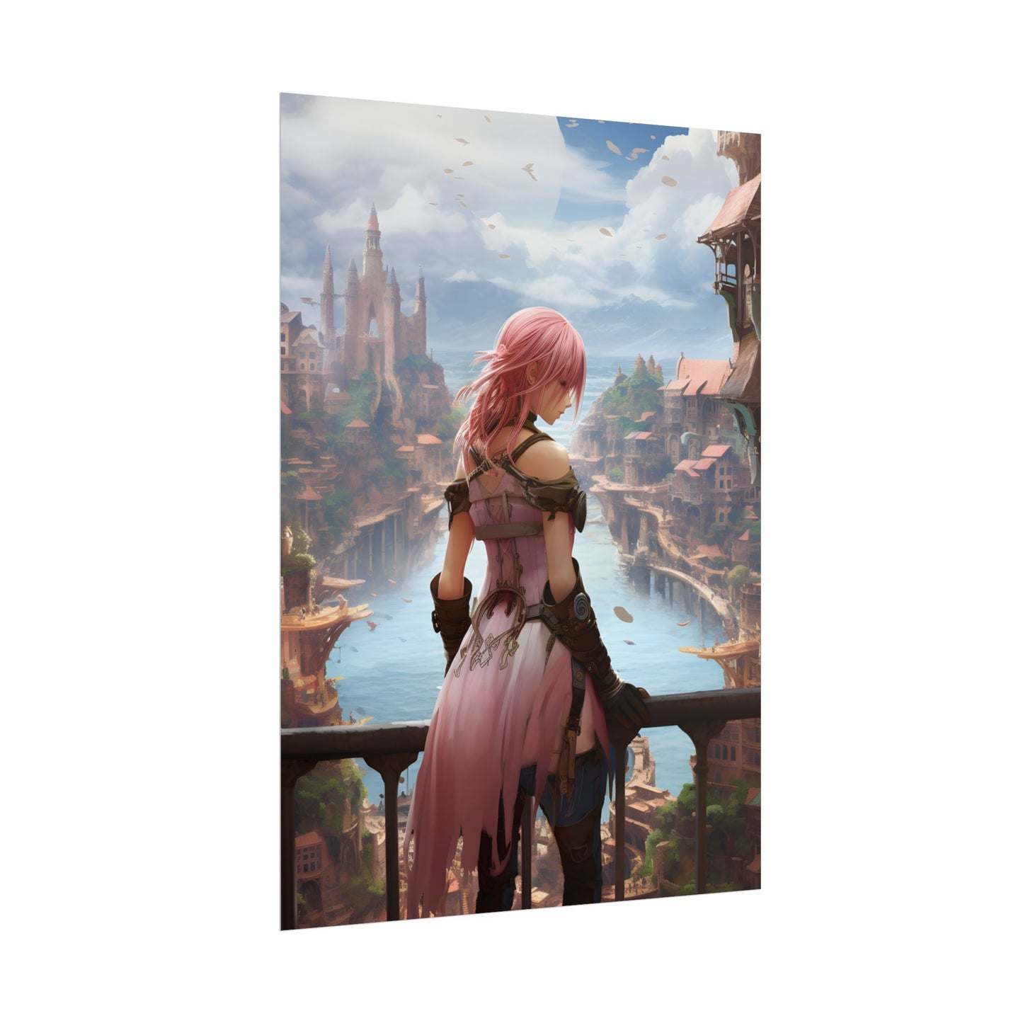 Anime Birds in Flight: Detailed Feathered Friends - Poster