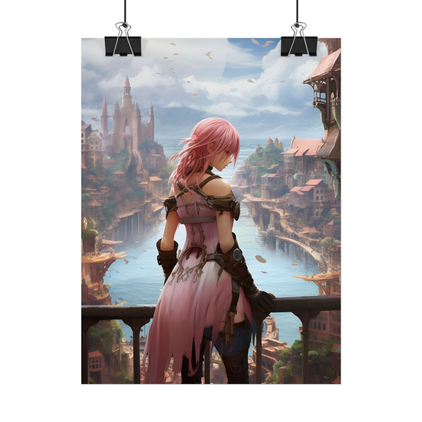 Anime Birds in Flight: Detailed Feathered Friends - Poster