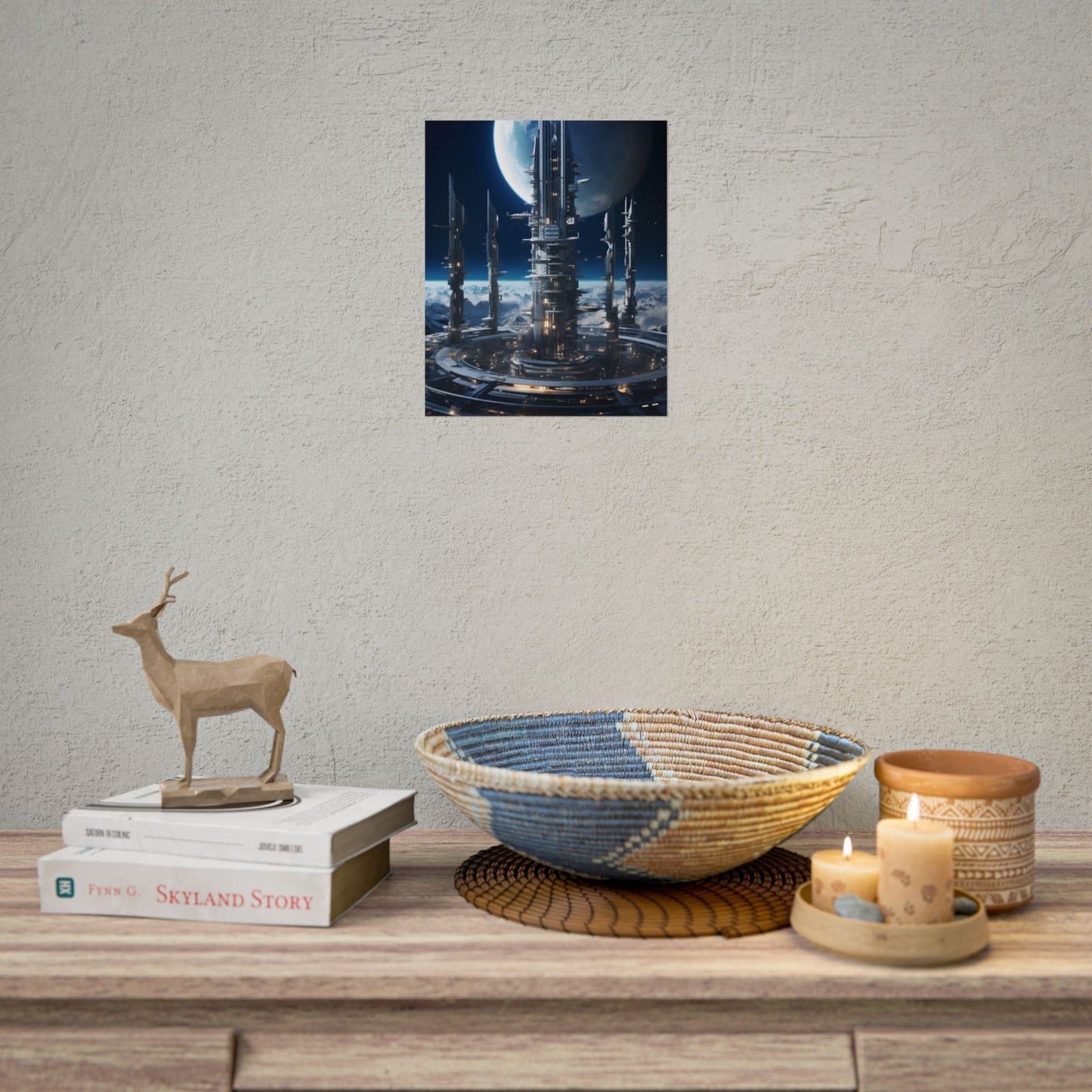 Aetherial Space Station: Isolated Horizon - Poster