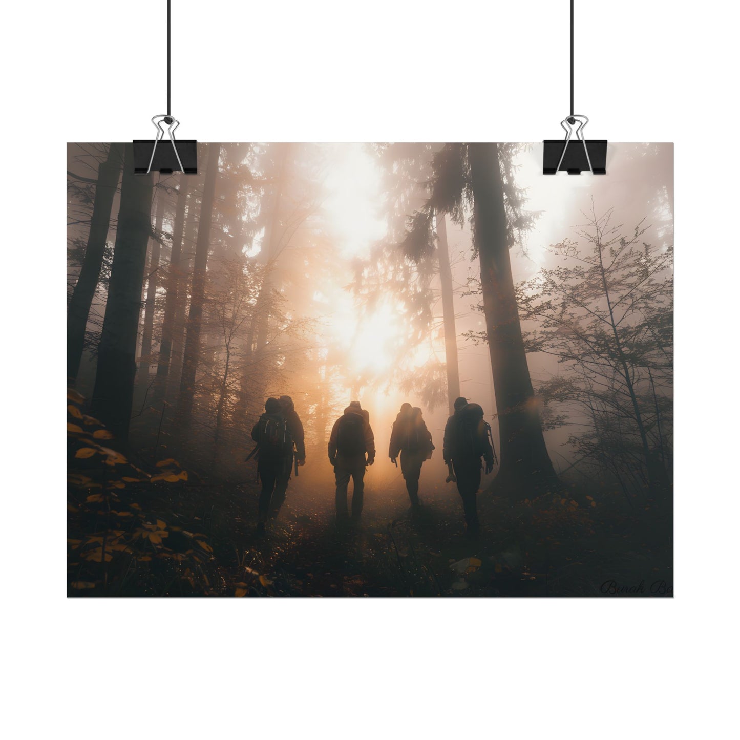 Adventure Through The Mysterious Forest: Group Expedition - Poster