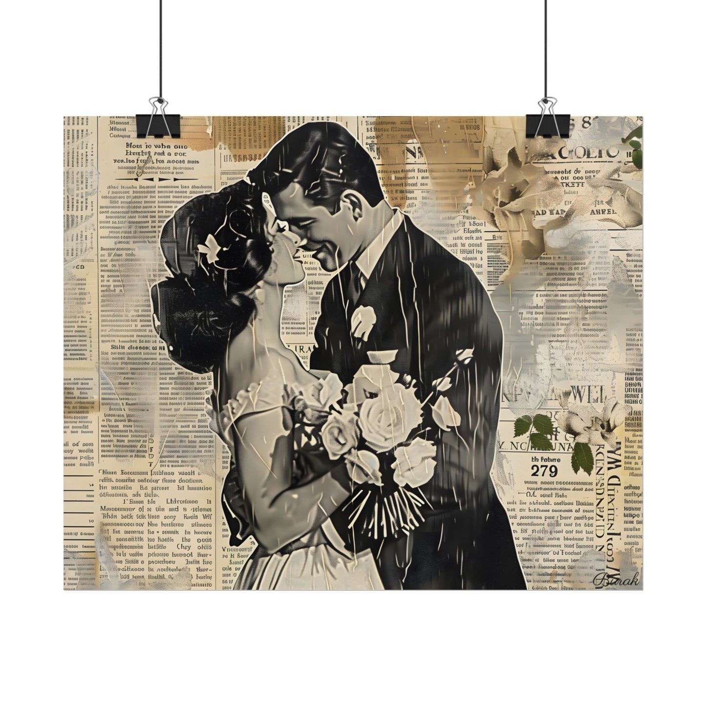 Vintage Romantic Couples: Whispers from the Past - Poster