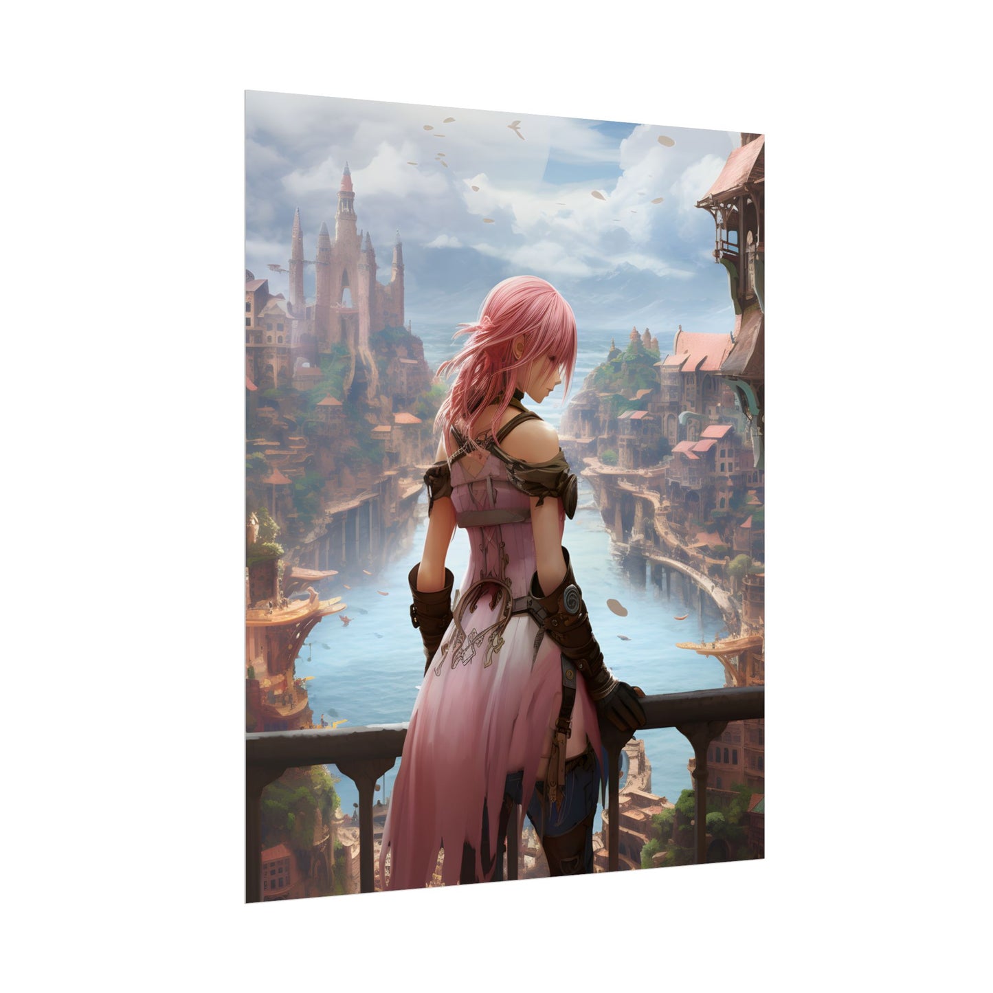 Anime Birds in Flight: Detailed Feathered Friends - Poster