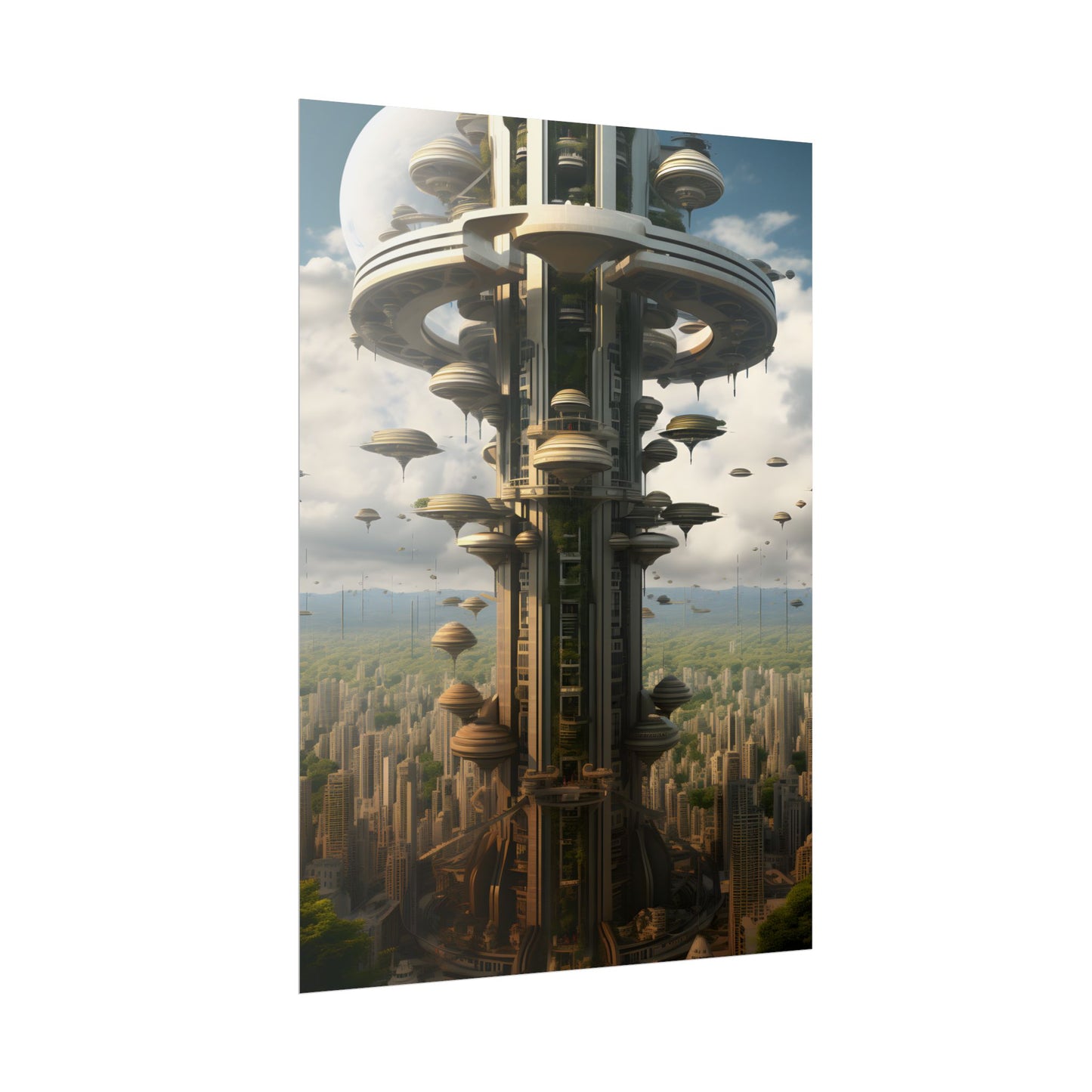 Dystopian Utopia Night: Community in City Public Space - Poster