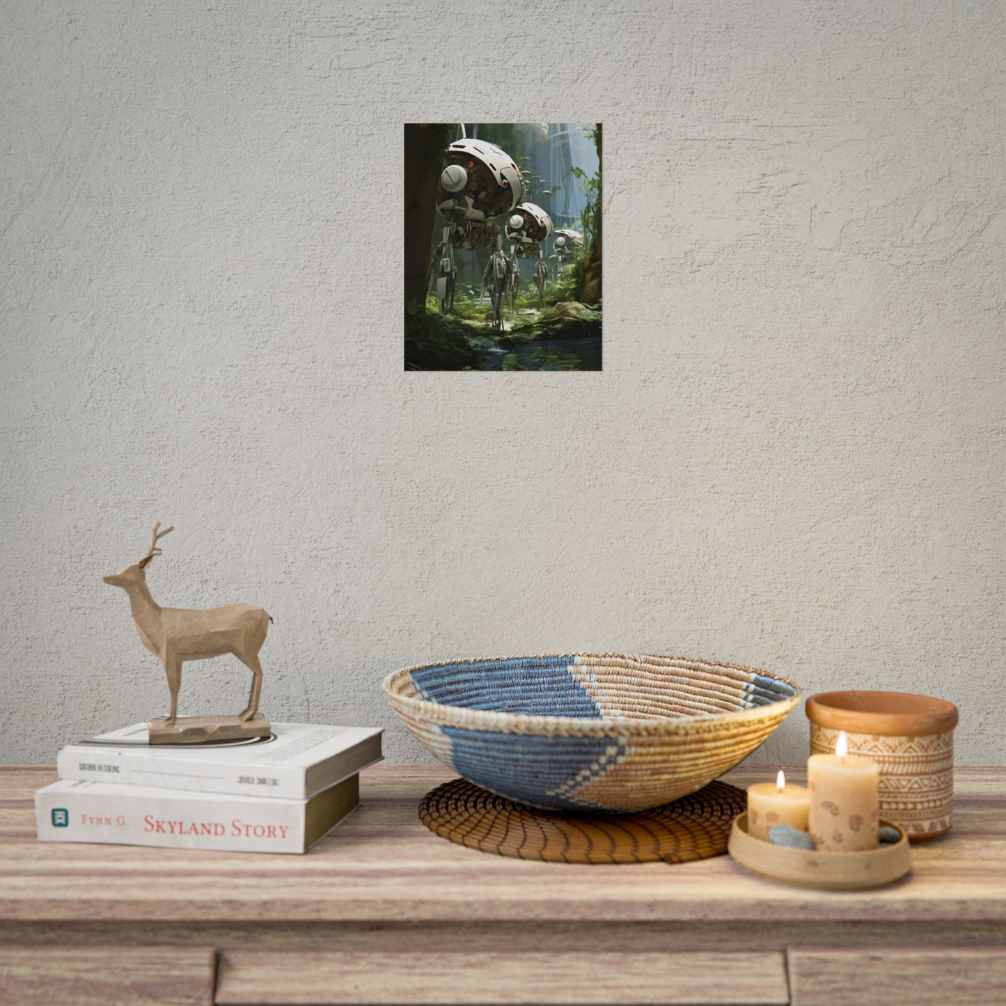 A haven for wildlife, powered by artificial intelligence - Robotic Sanctuary - Poster