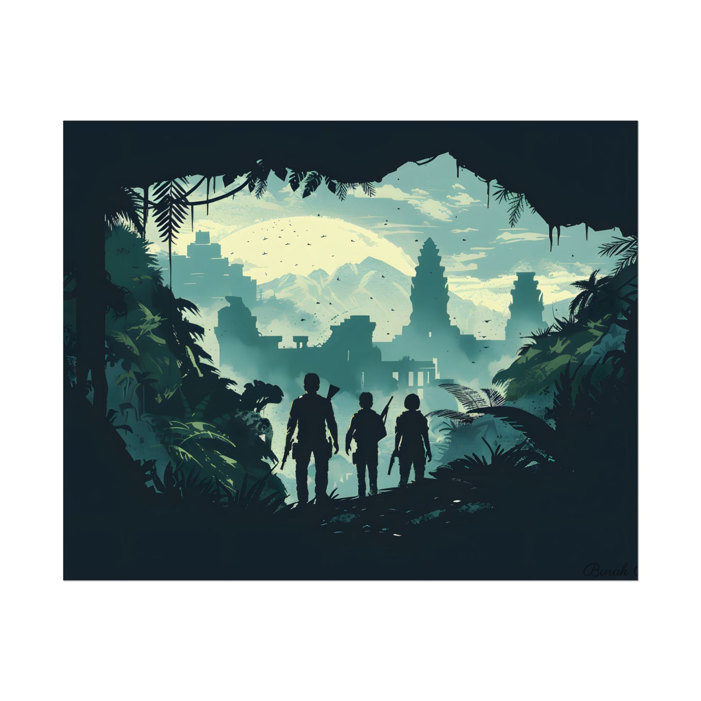 Adventurous Pair: Heroes by Side - Poster