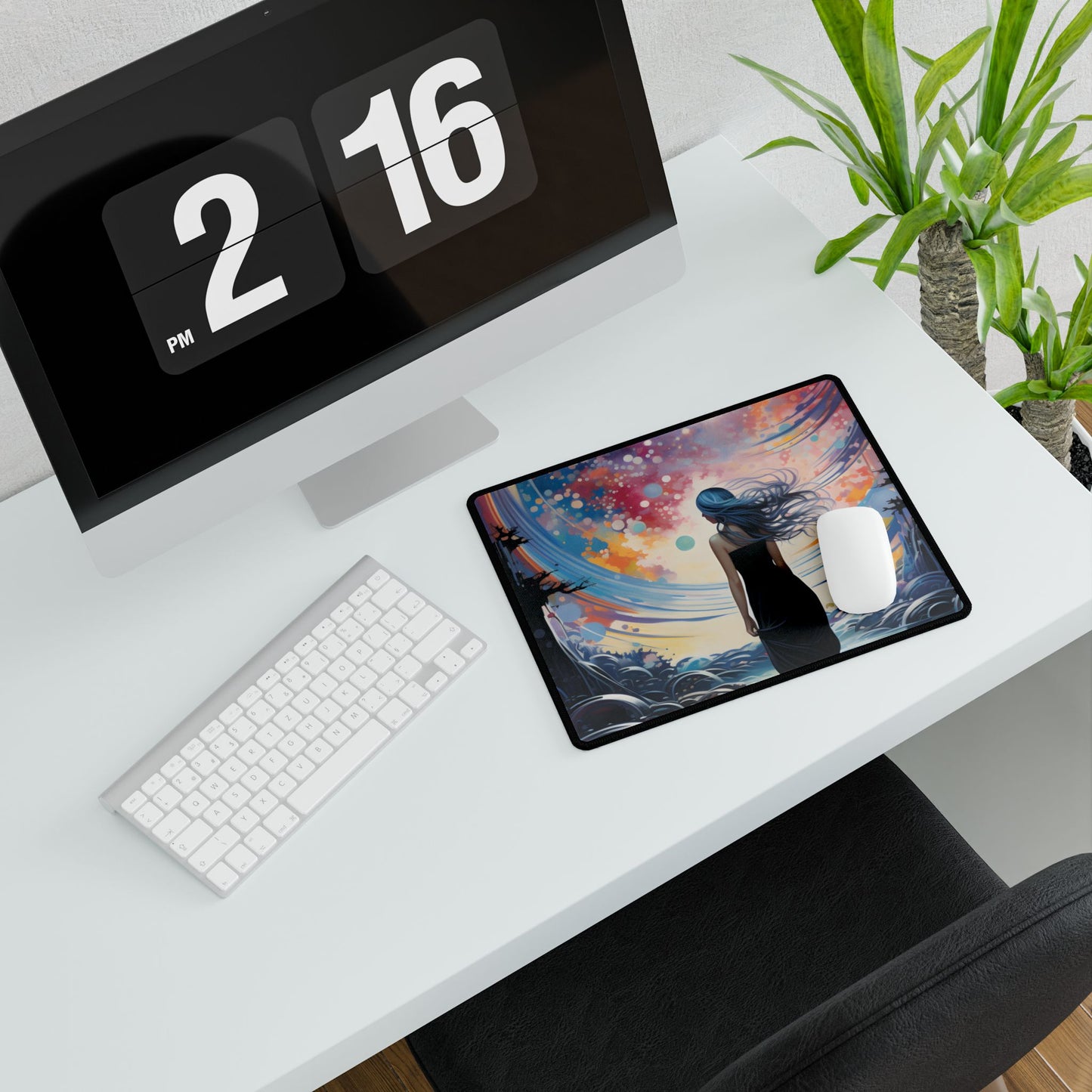 Celestial Art Gallery: An Otherworldly Art Collection - Desk Mat