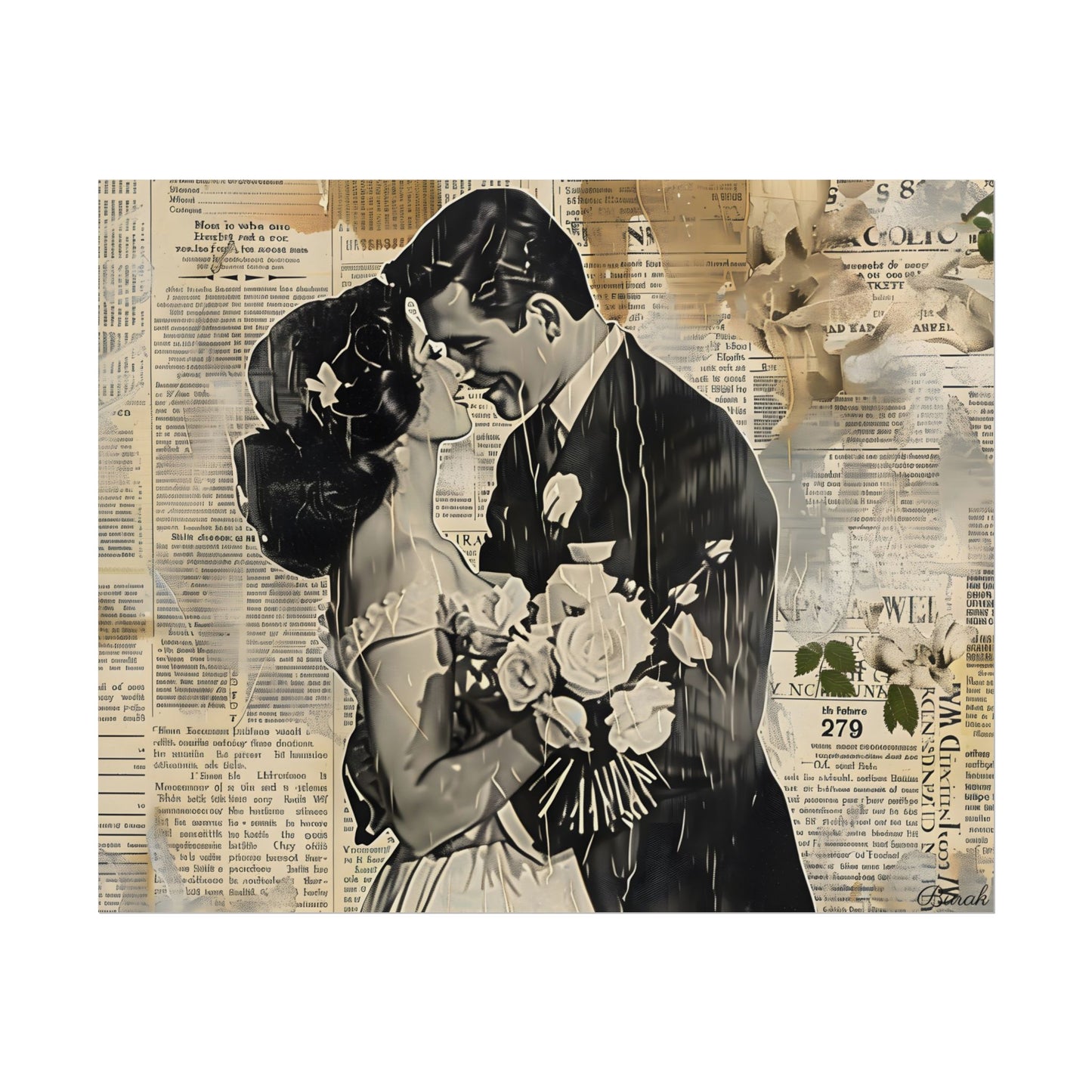 Vintage Romantic Couples: Whispers from the Past - Poster